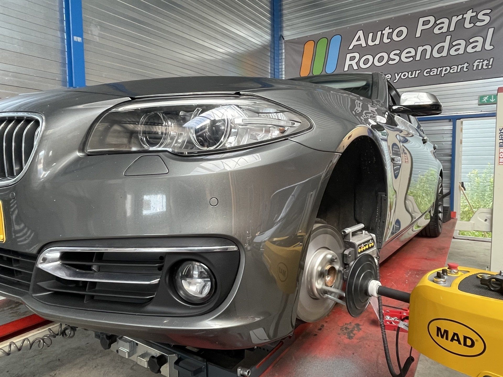 Kromme remschijven BMW F10 530d