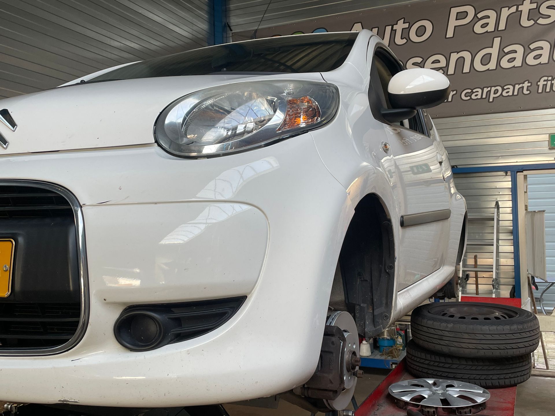 Citroën C1 Voorremmen vervangen