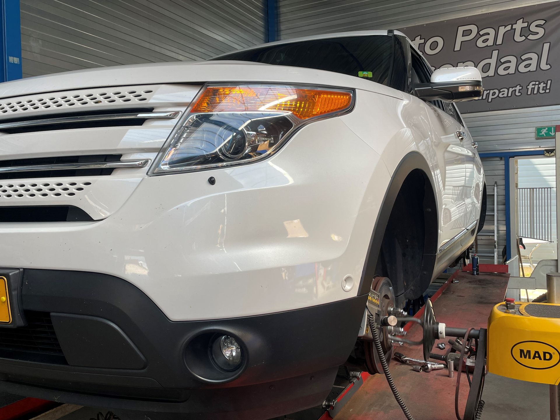 Kromme remschijven Ford Explorer