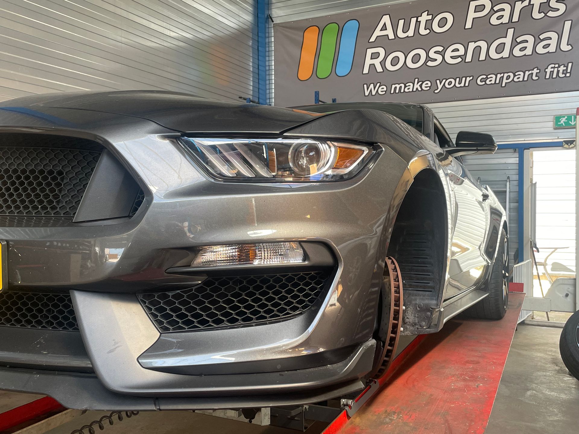 Kromme remschijven Ford Mustang GT350