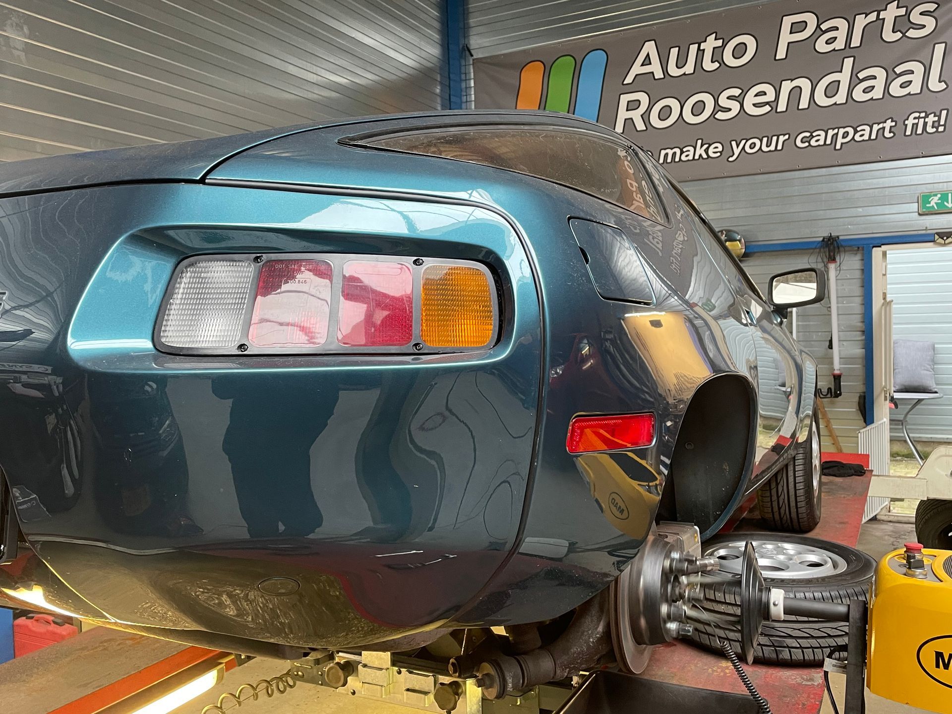 Geroeste remschijven Porsche 928