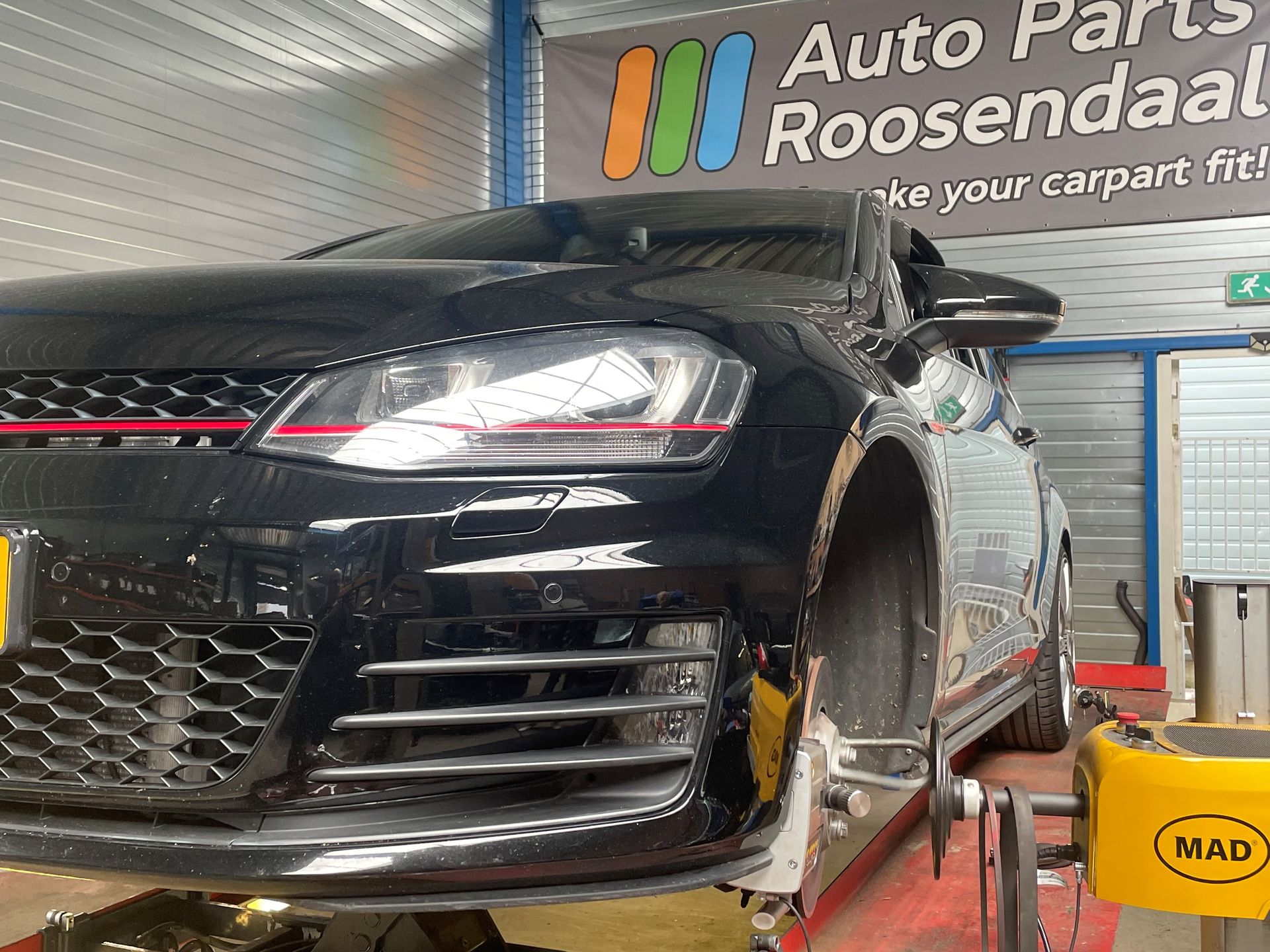 Volkswagen Golf 7 GTi kromme remschijven