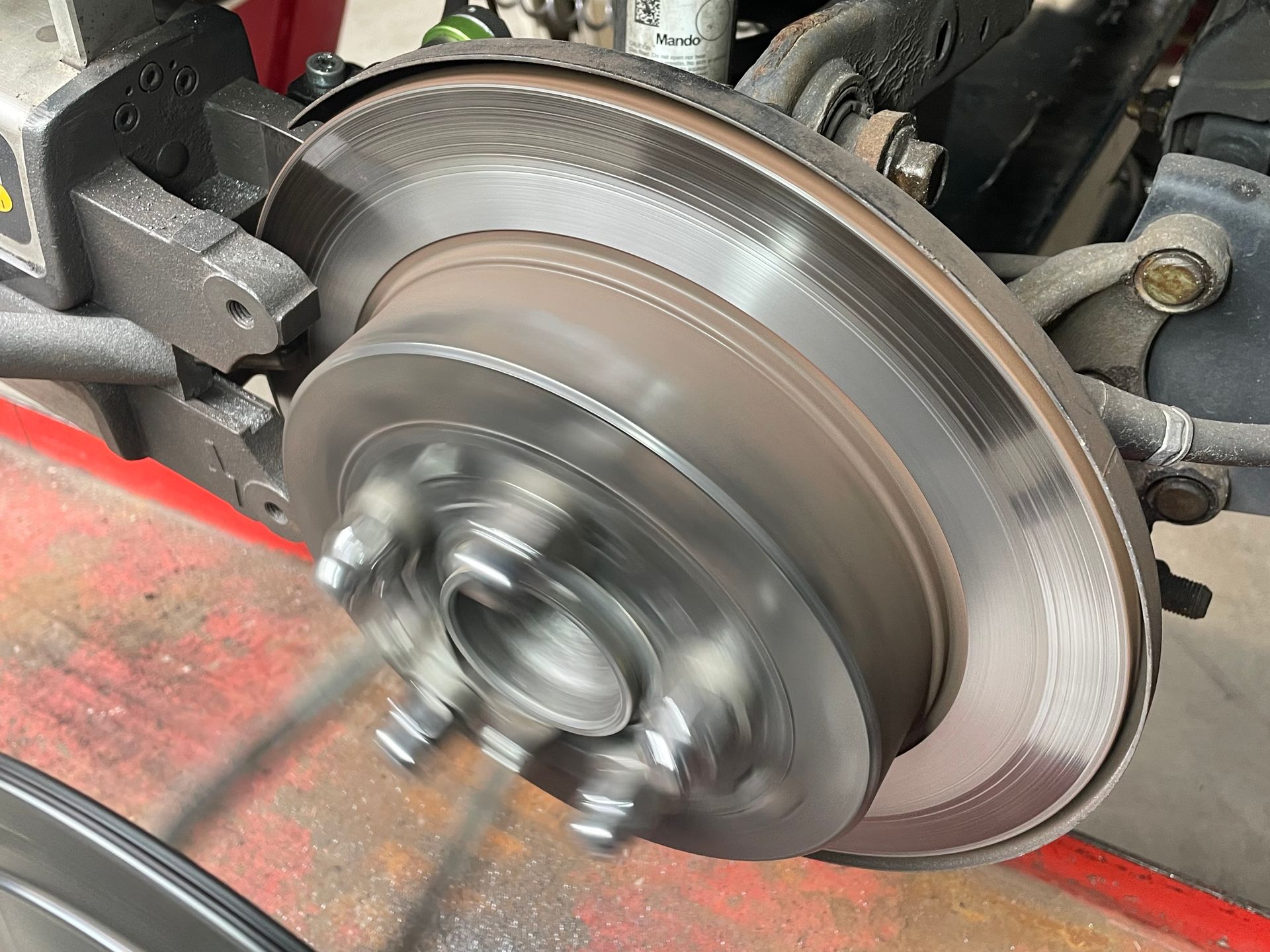 Roest remschijven afdraaien Hyundai Tucson