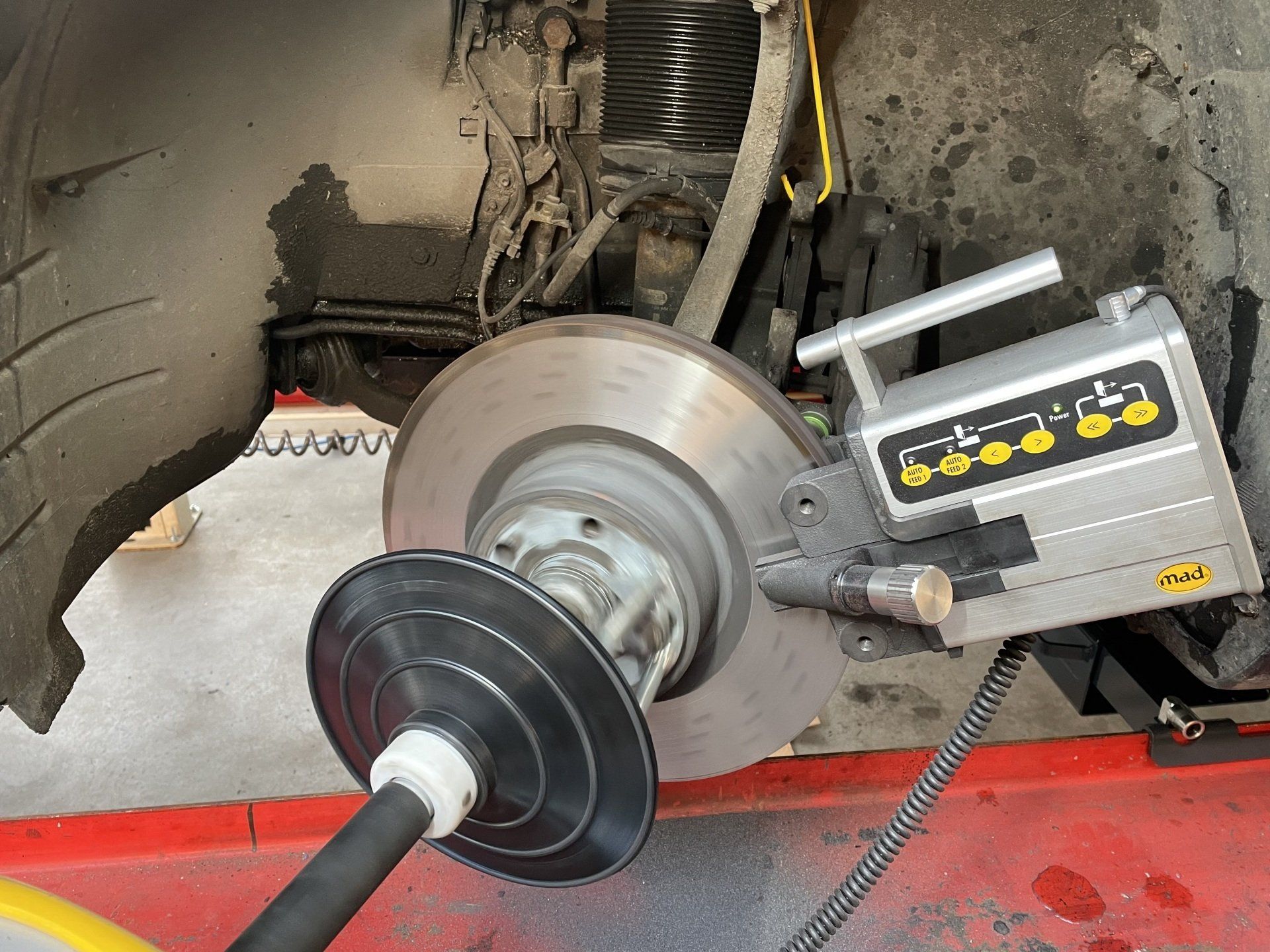 Remschijven afdraaien Mercedes W221