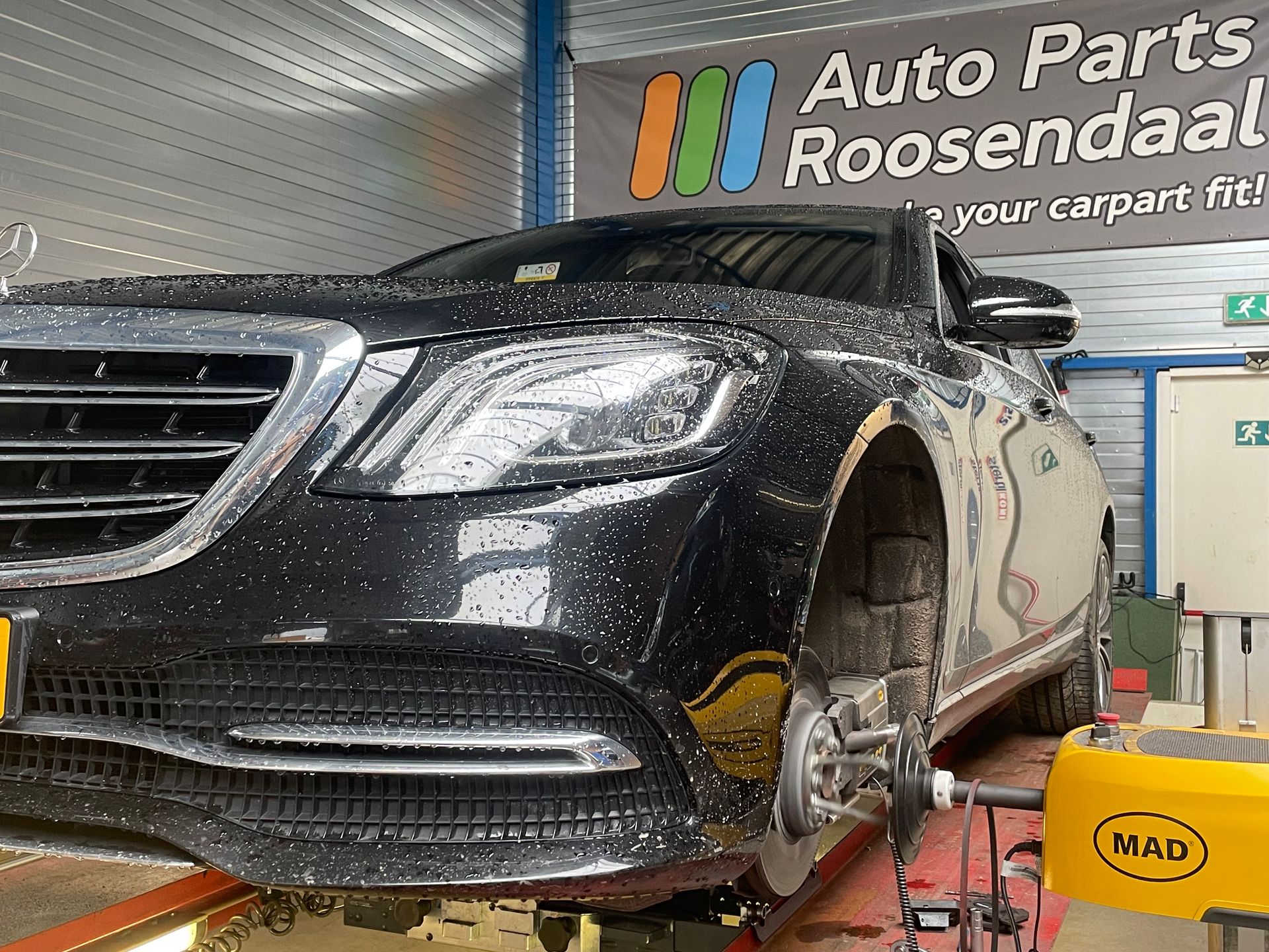 Kromme remschijven Mercedes S W222
