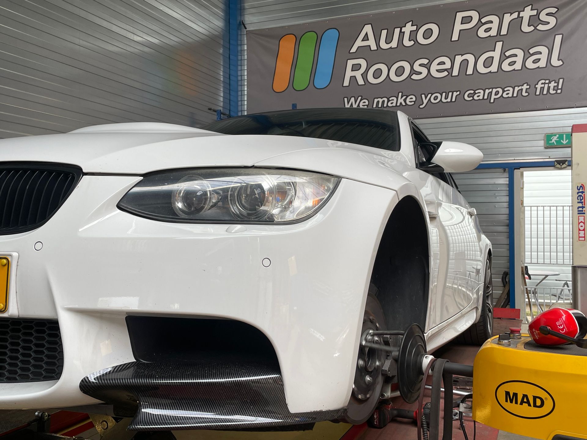 BMW E92 M3 kromme remschijven