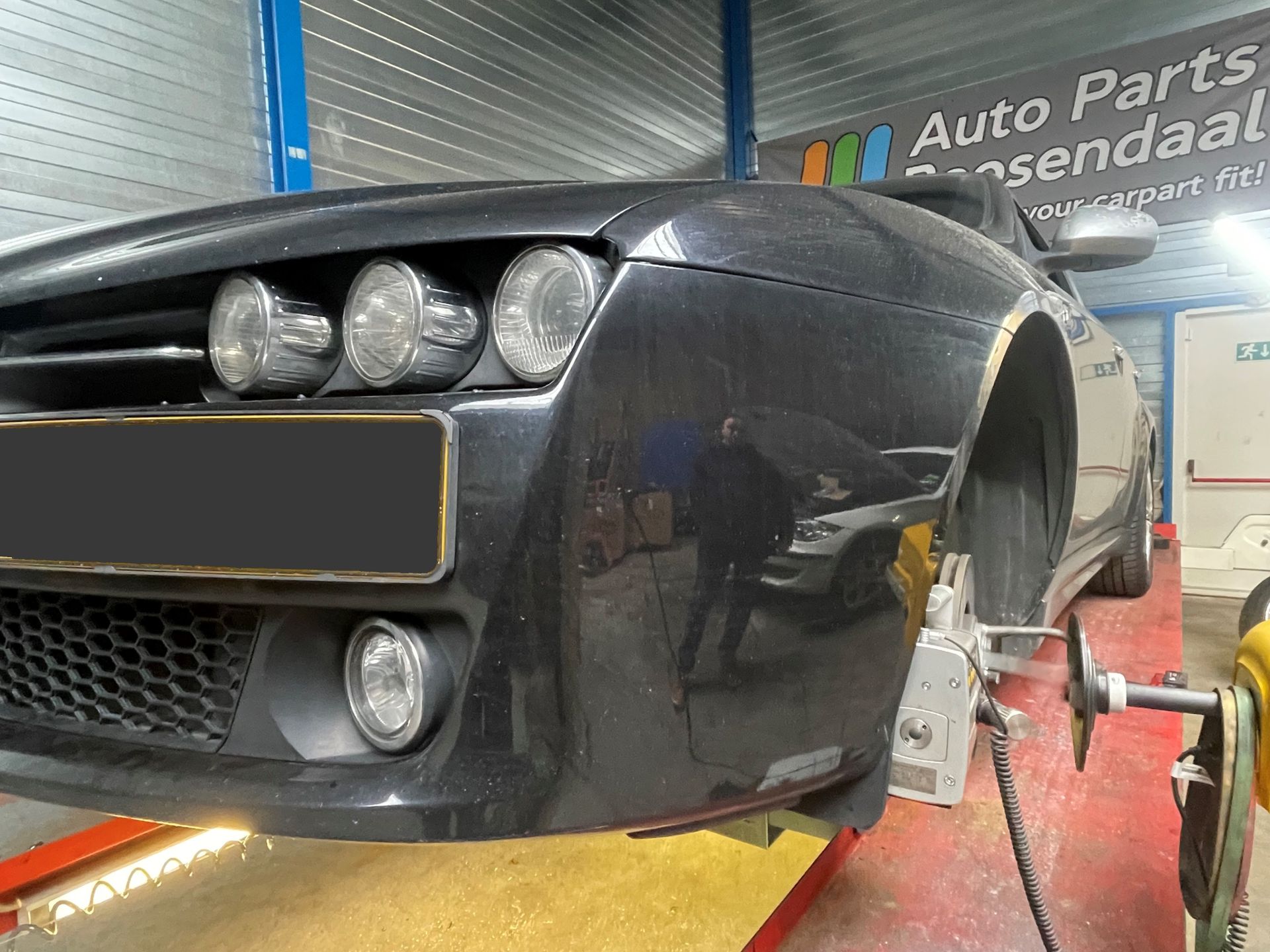 Kromme remschijven Alfa 159