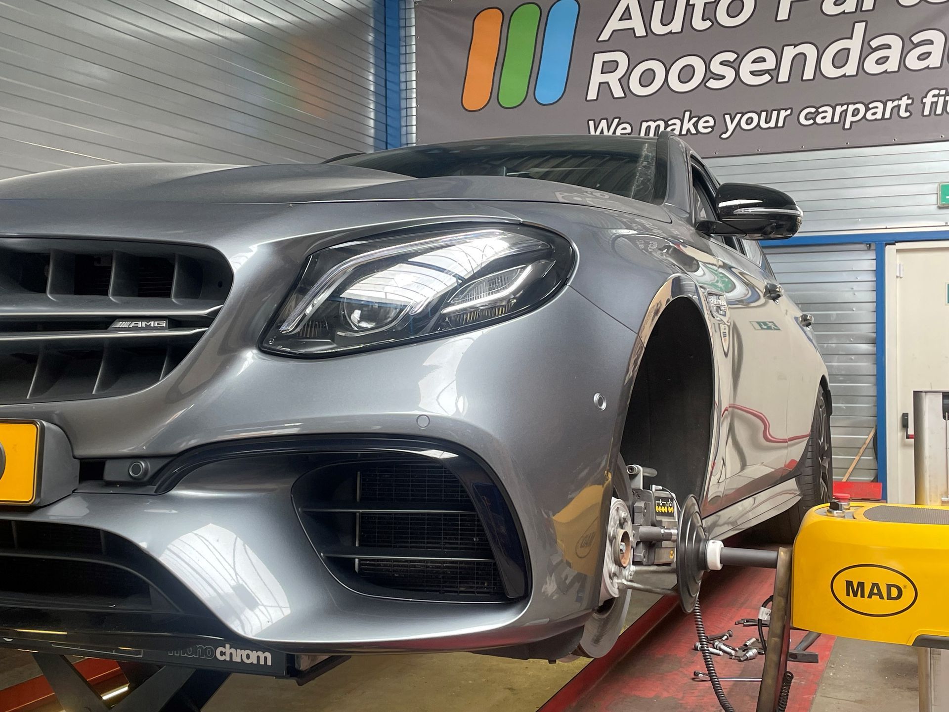 Kromme remschijven Mercedes E63 AMG S213
