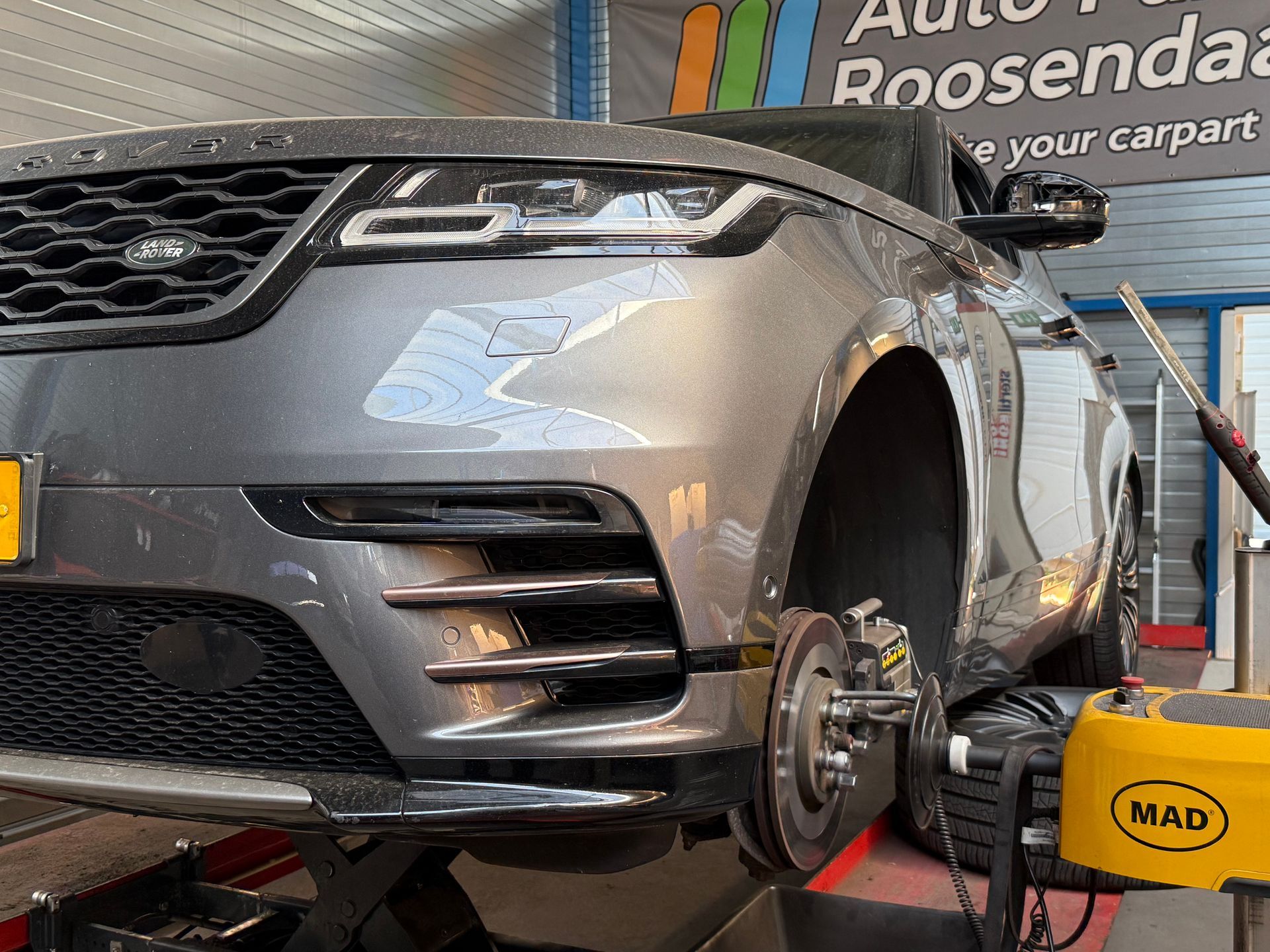 Land Rover Range Rover Velar kromme remschijven