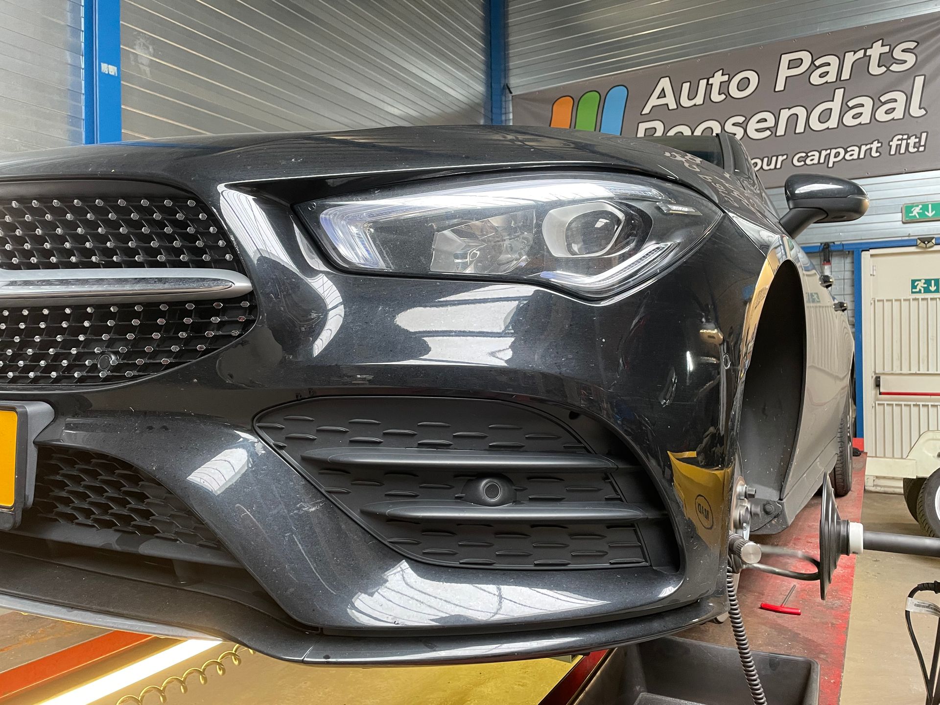 Kromme remschijven Mercedes CLA