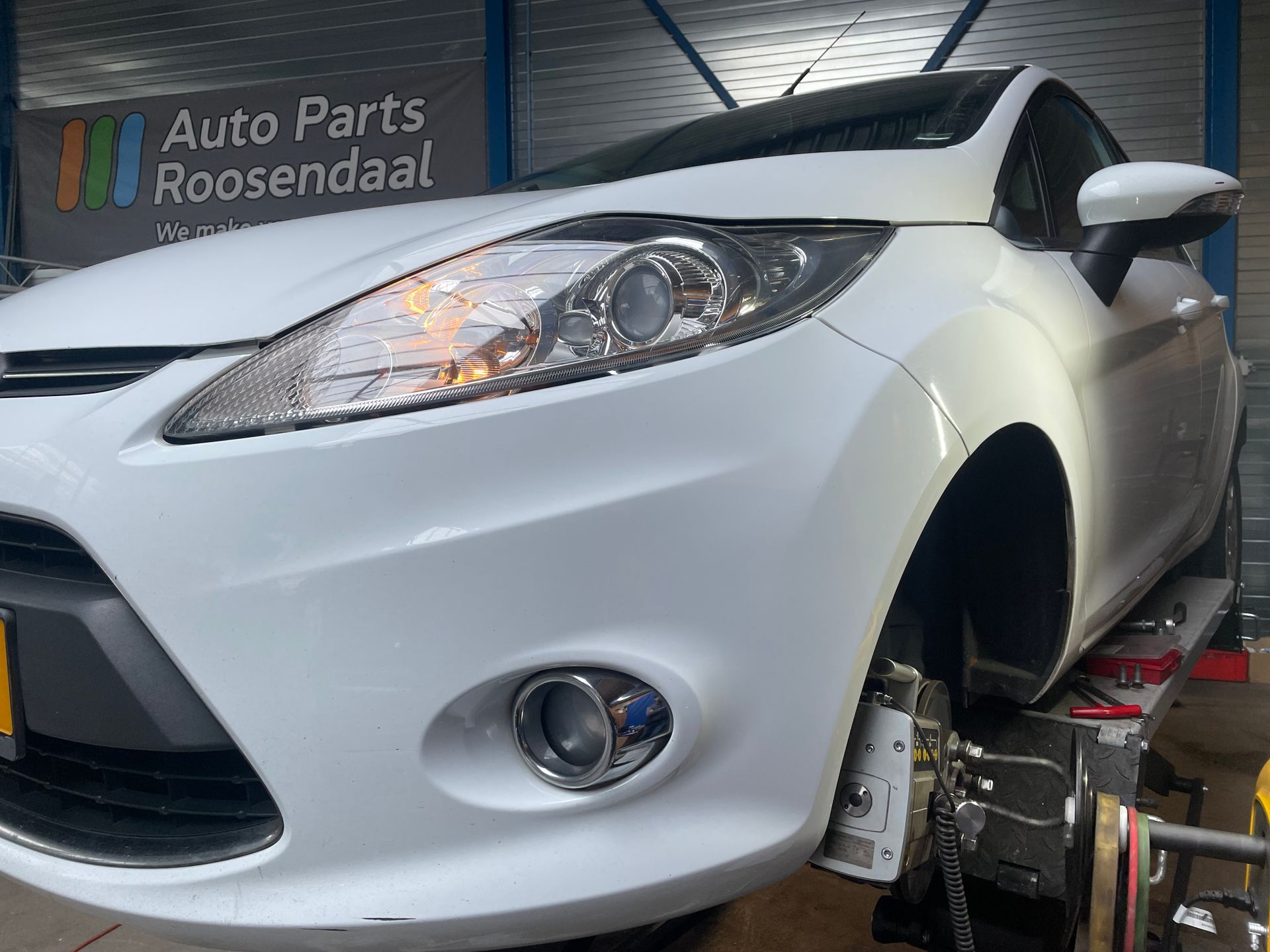 Kromme remschijven Ford Fiesta