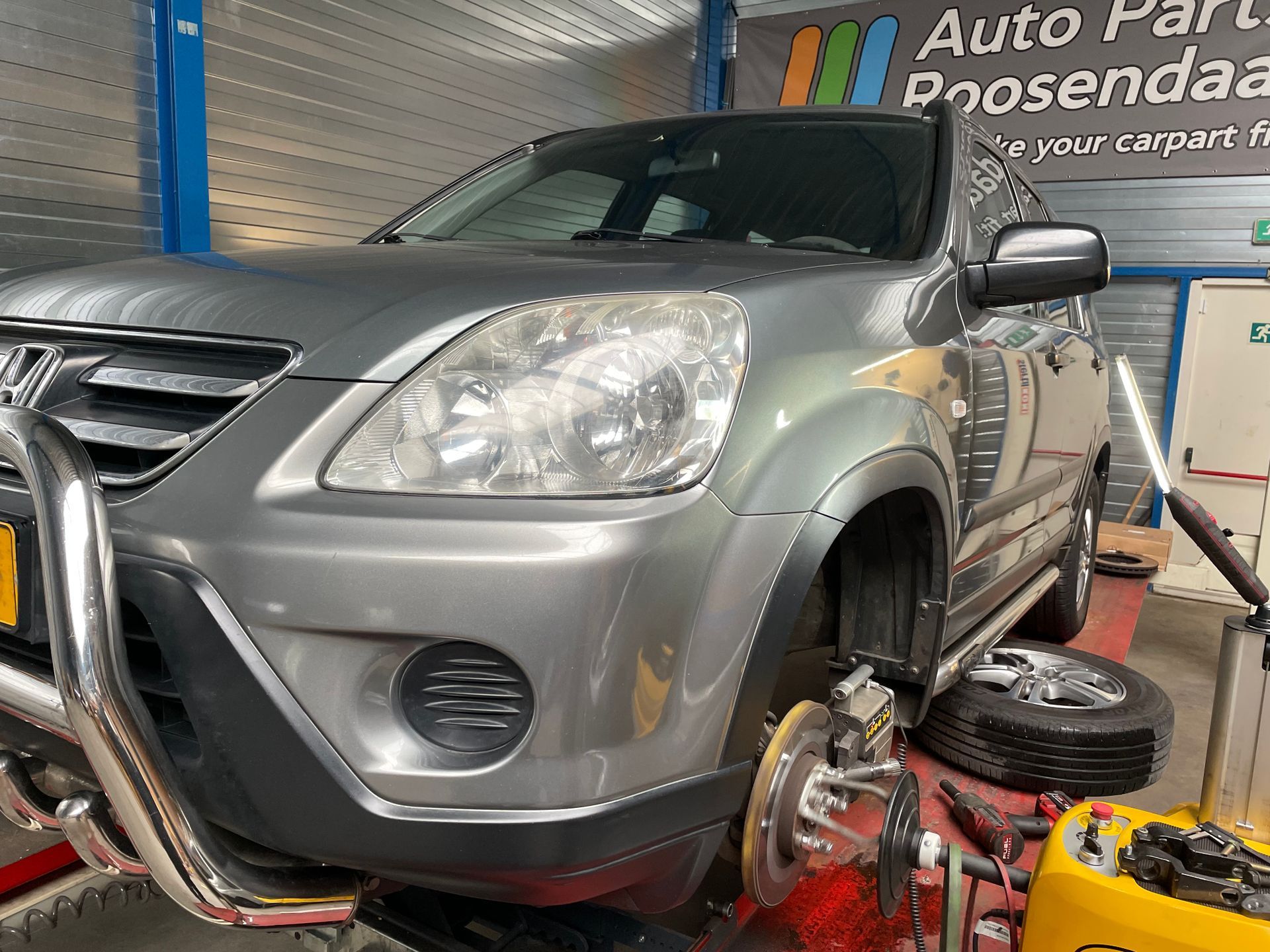 Kromme remschijven Honda CRV