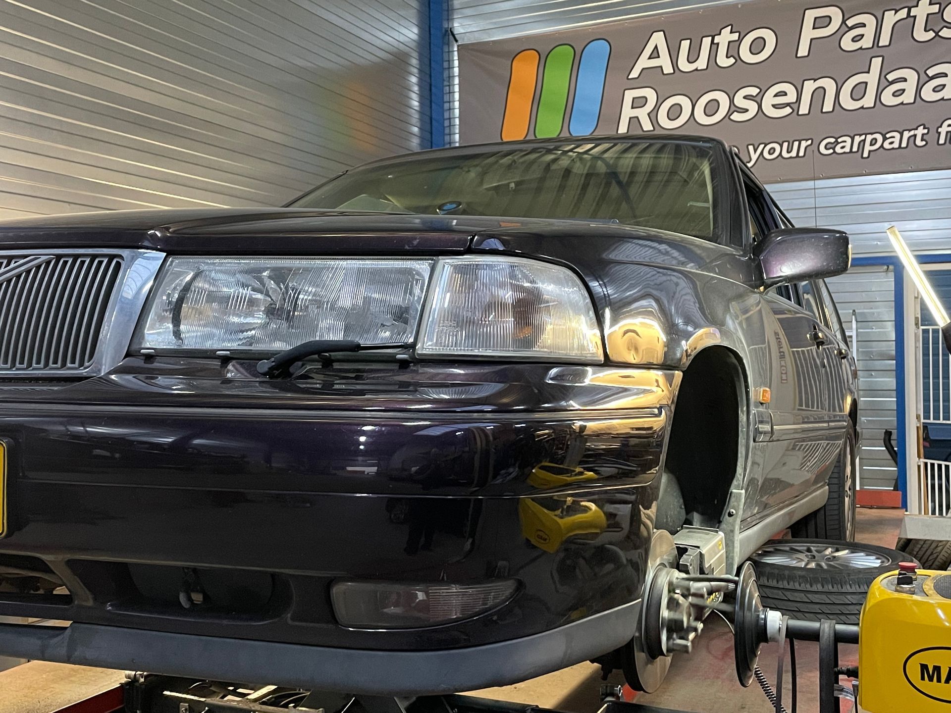 Volvo 960 kromme remschijven