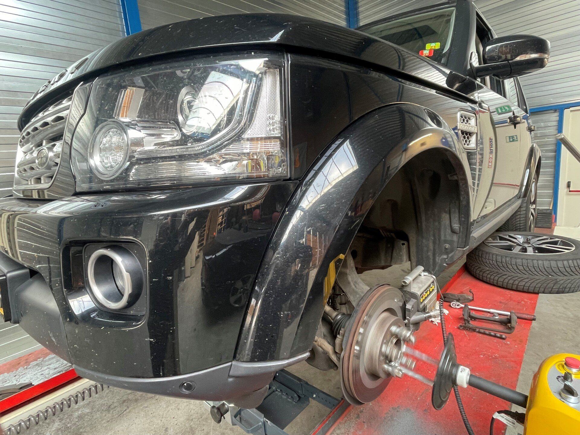 Kromme remschijven Land Rover Discovery