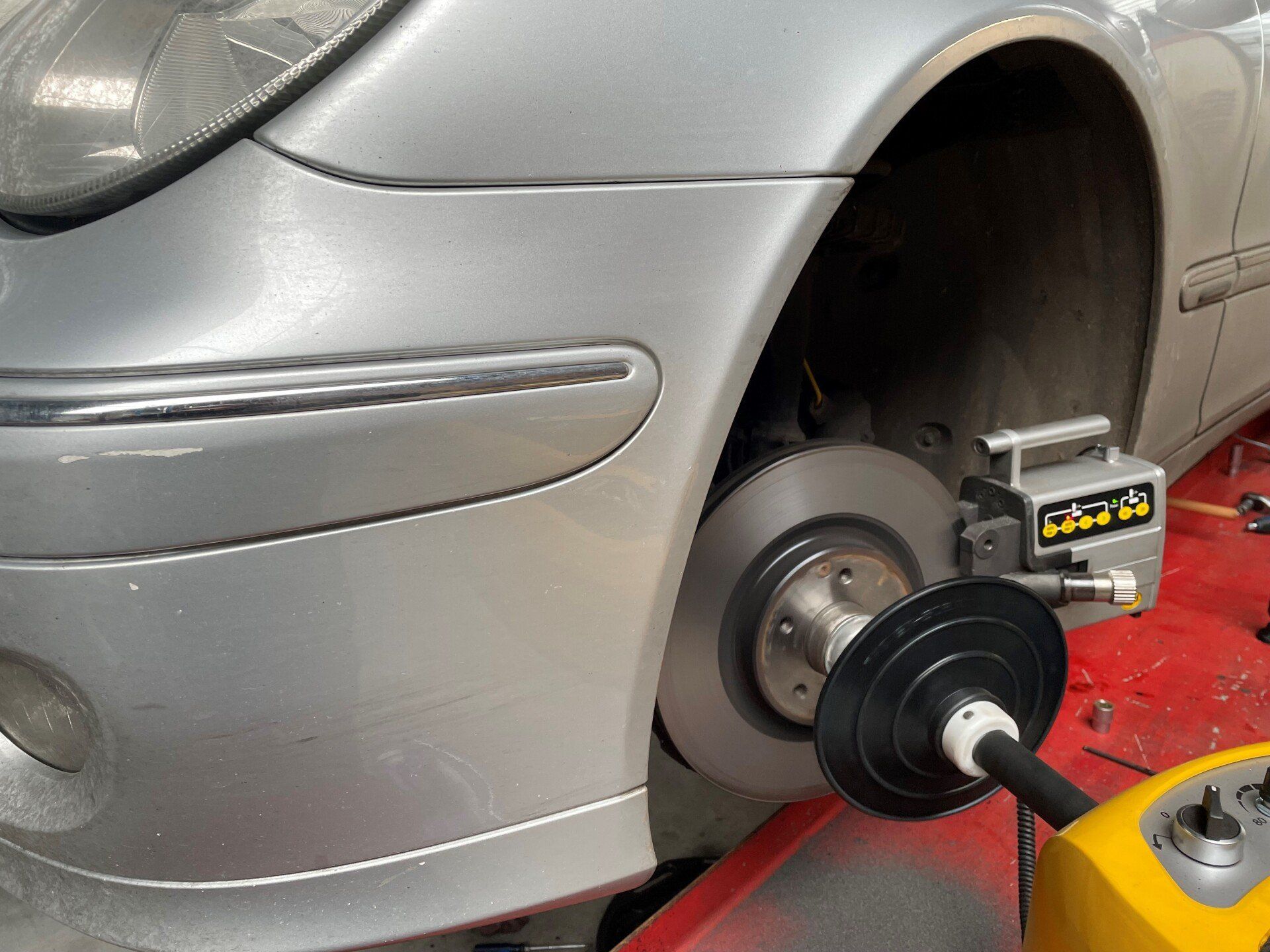 Kromme remschijven Mercedes W203