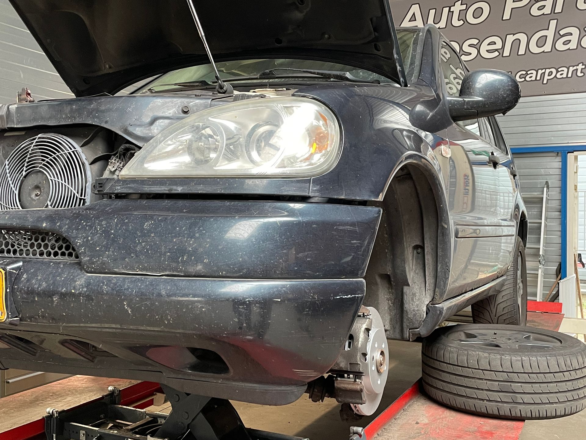 Versleten remmen Mercedes-Benz W163 ML320