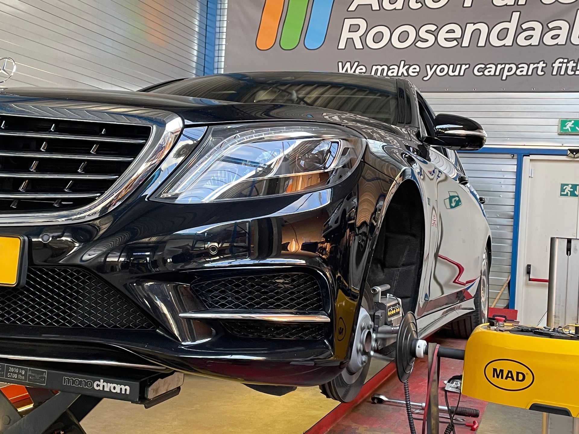 Kromme remschijven Mercedes S550 W222