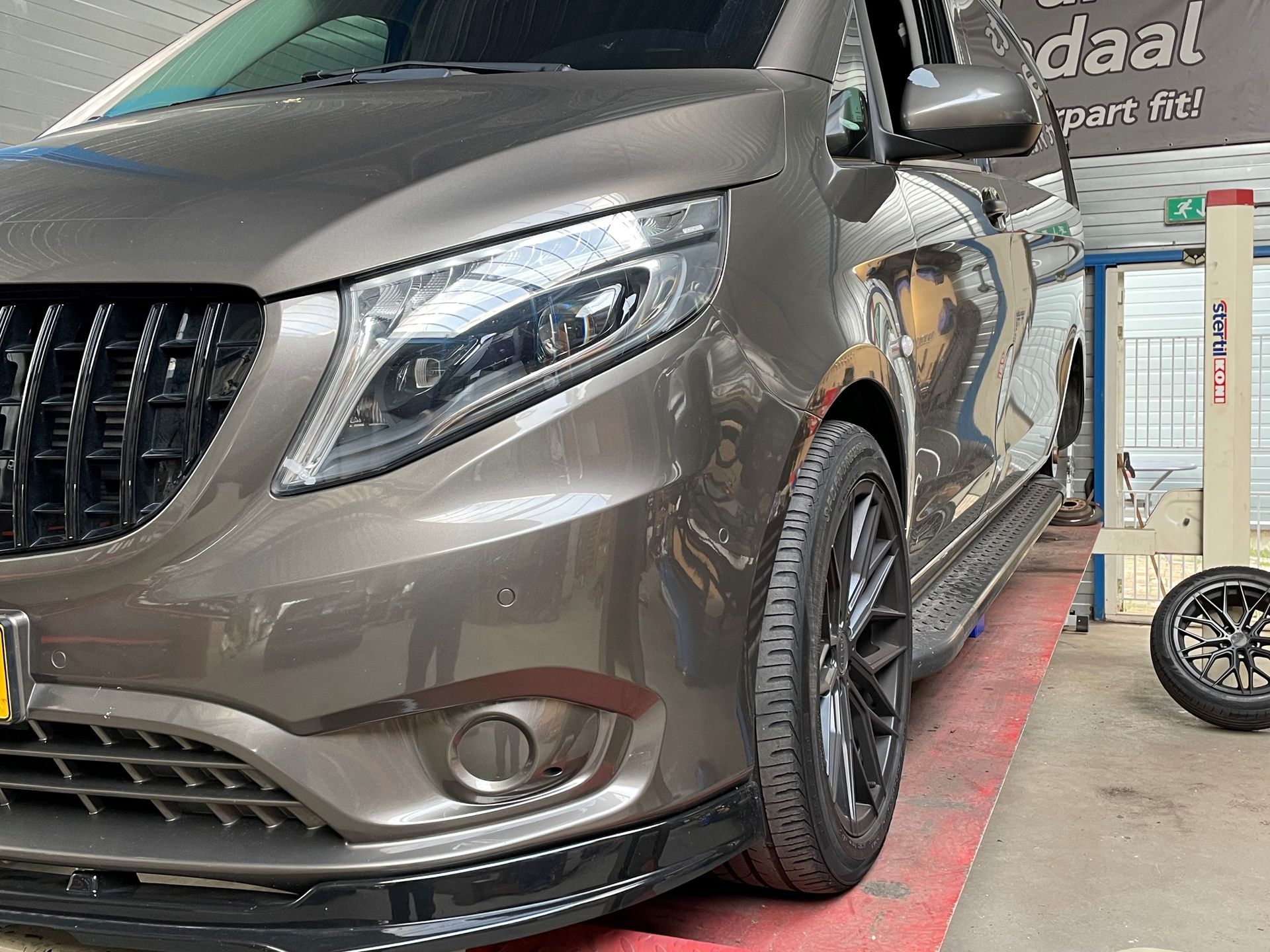 Kromme remschijven Mercedes Vito