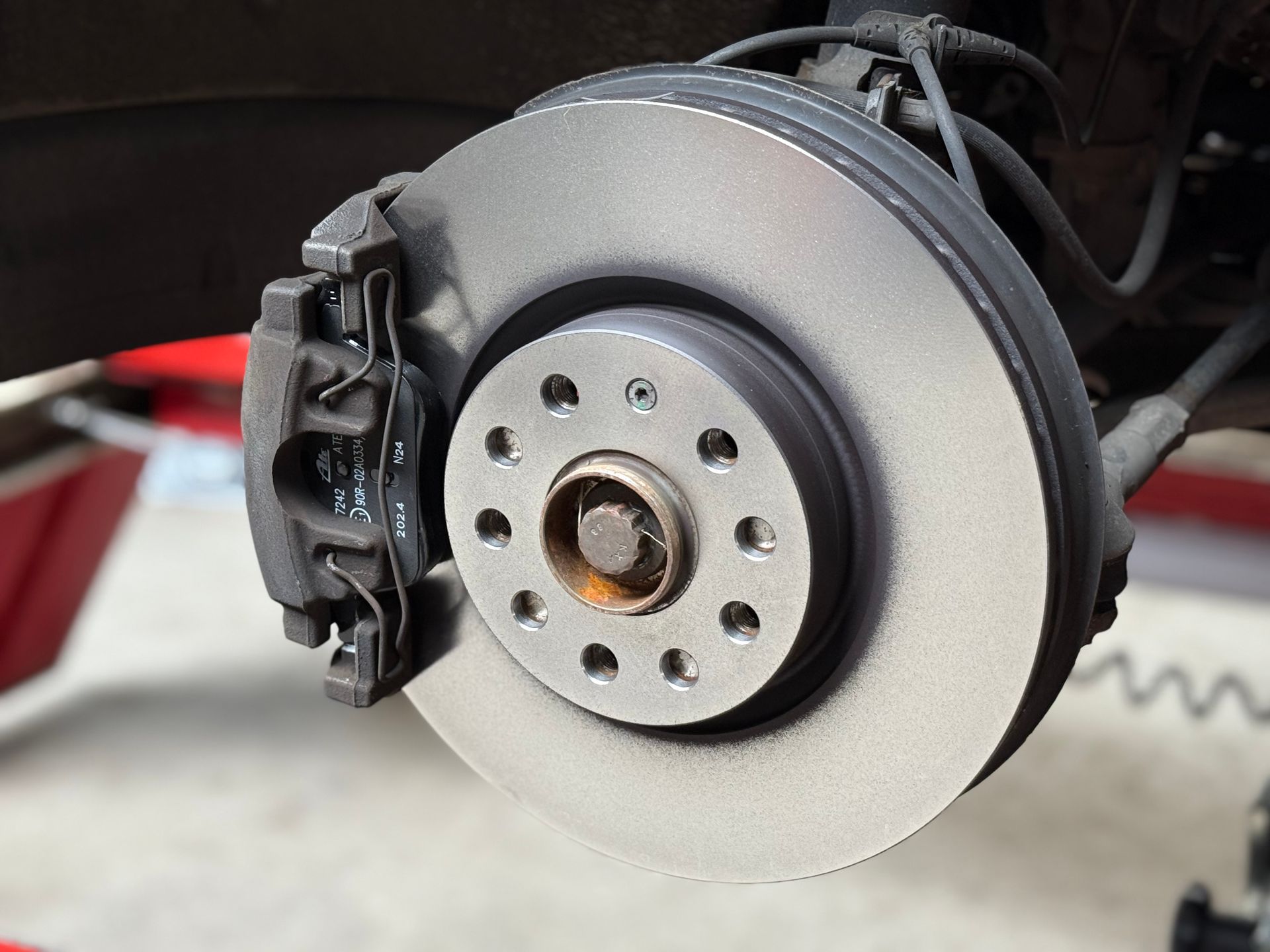 Nieuwe remmen Audi Q3