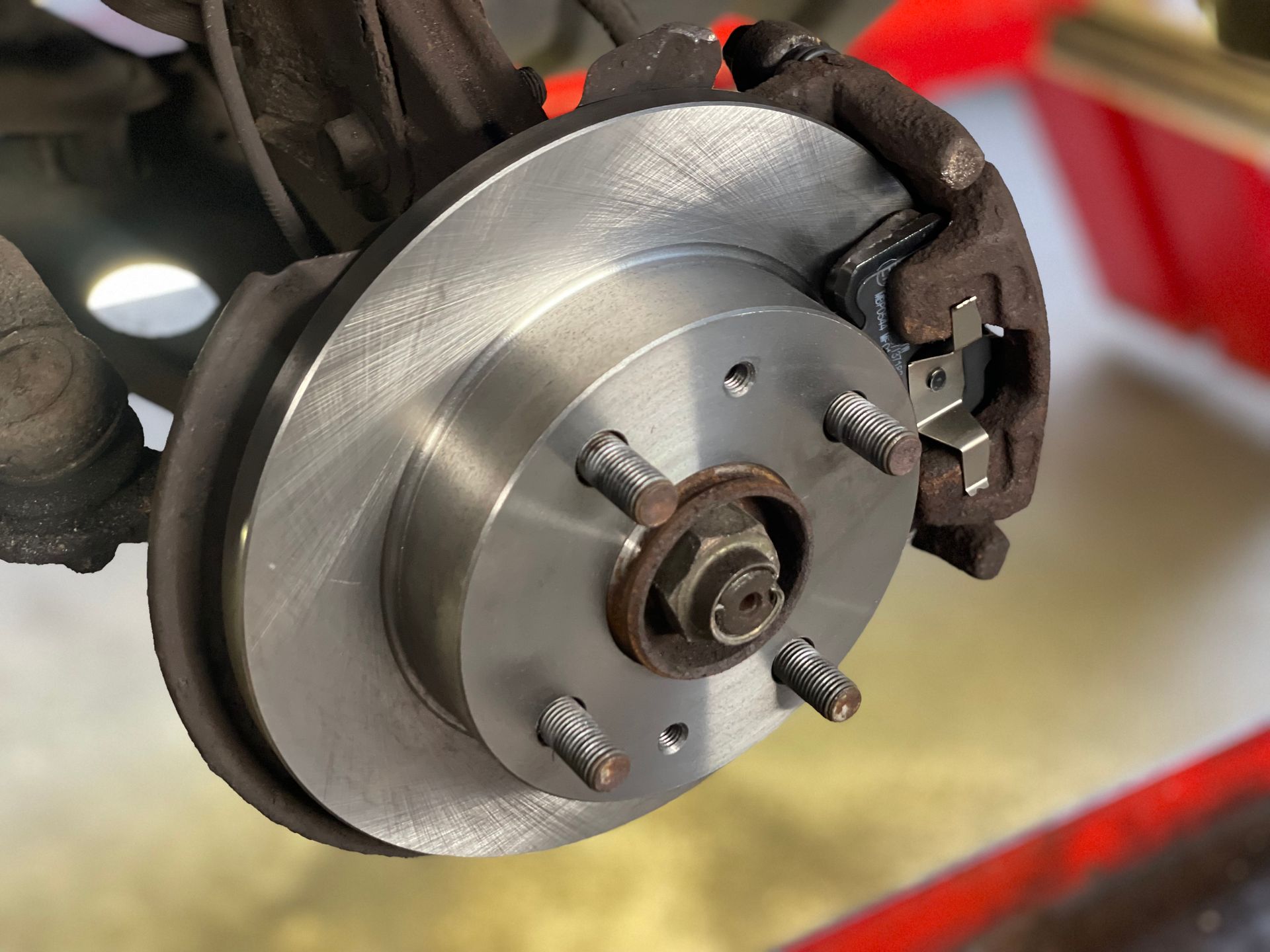 Nieuwe remmen Daihatsu Cuore