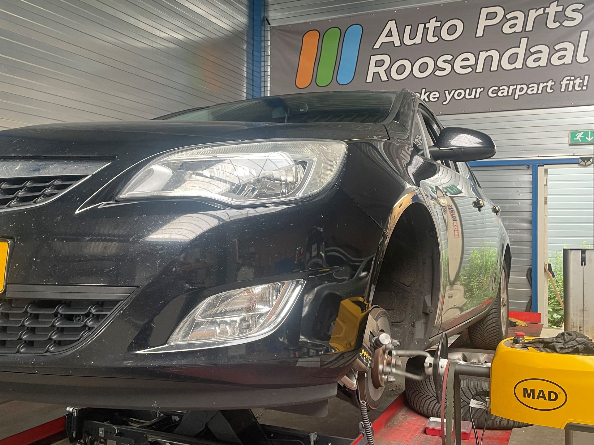 Kromme remschijven Opel Astra J Sports Tourer