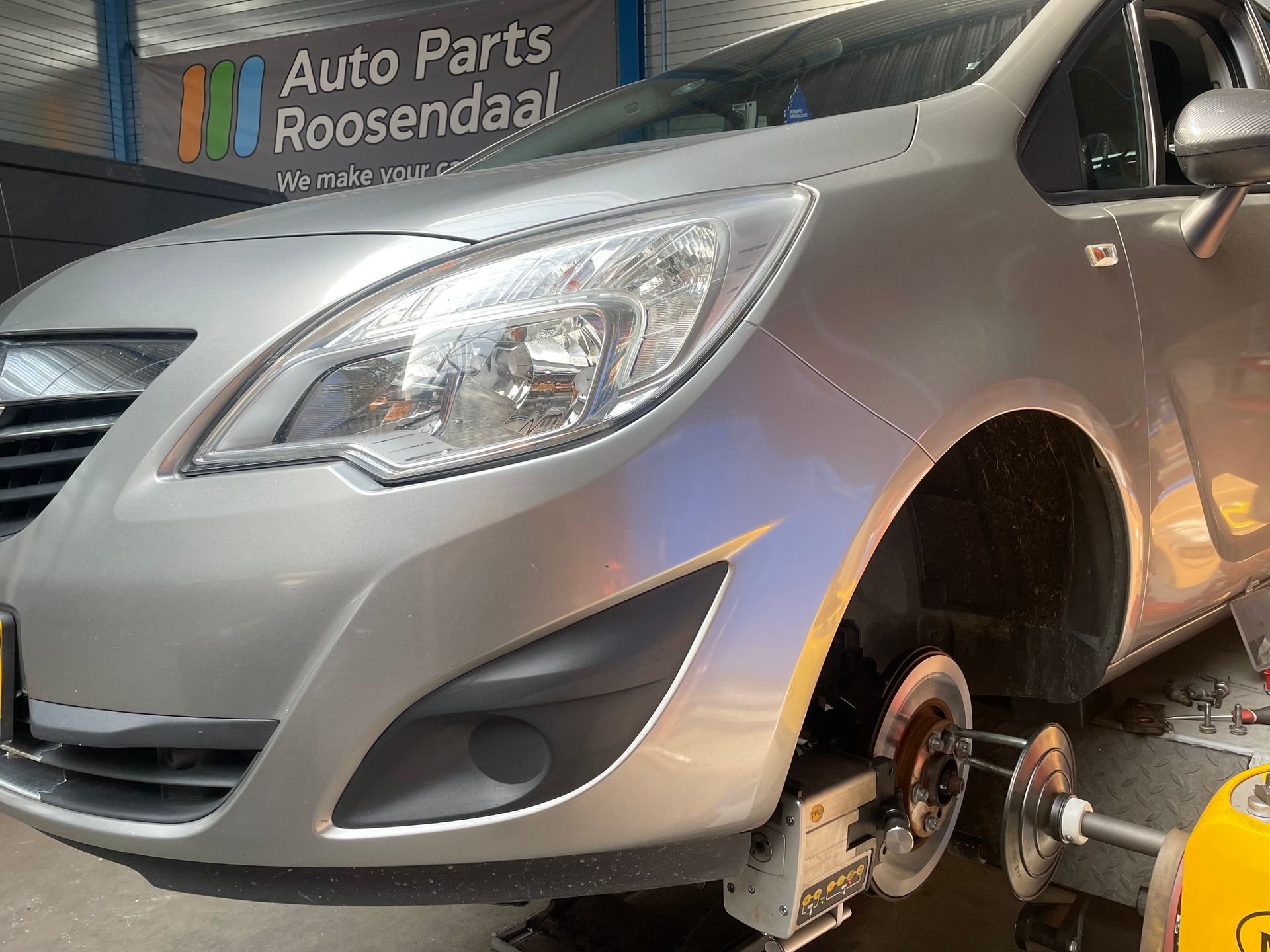 Kromme remschijven Opel Meriva