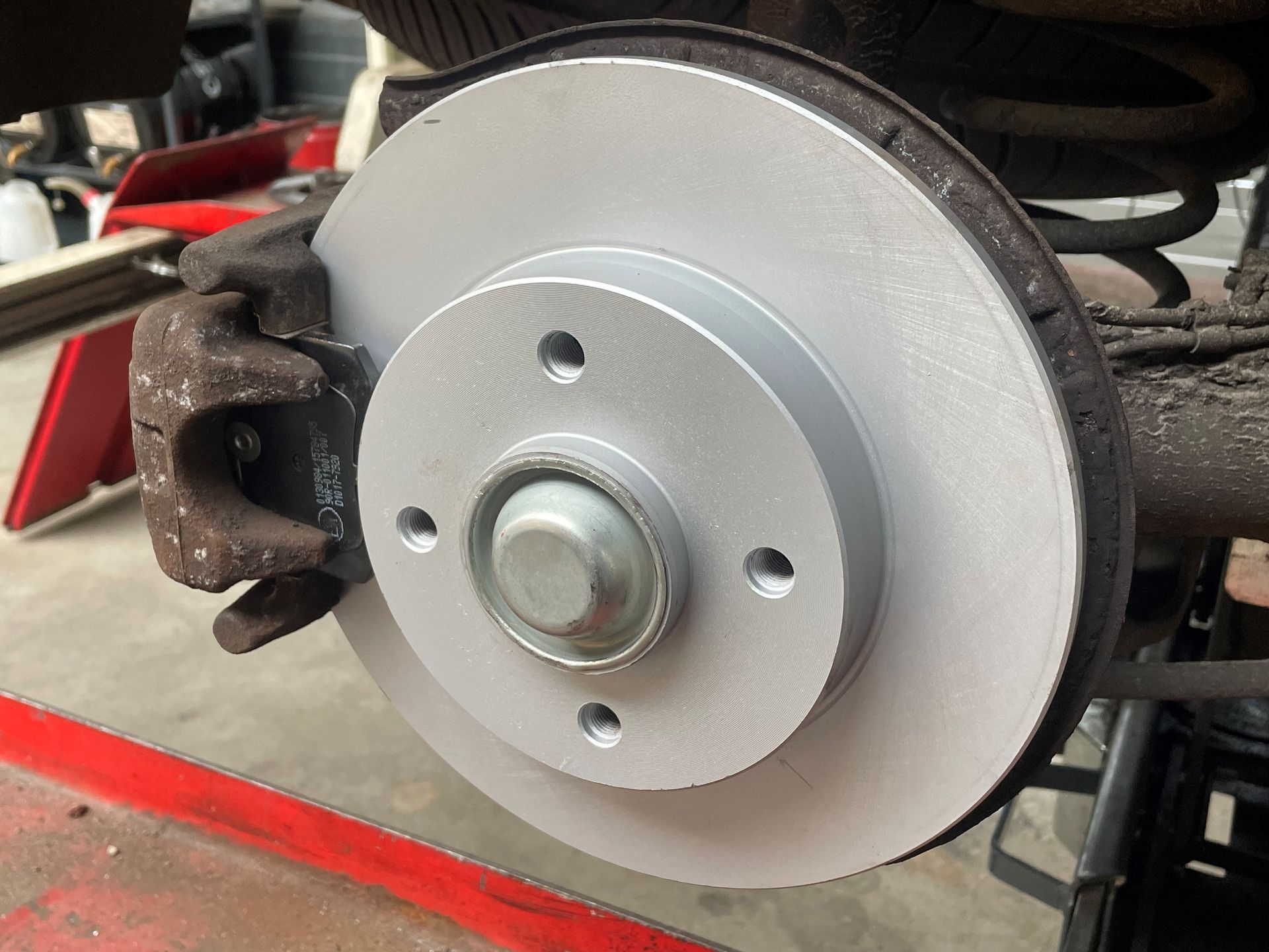 Peugeot 307 SW remschijven vervangen