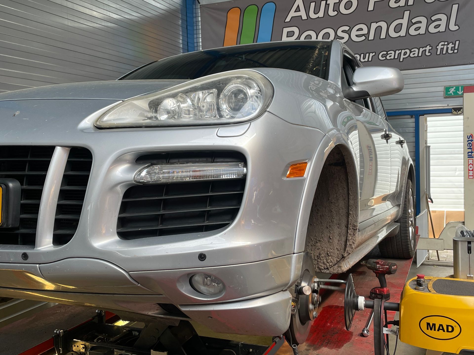 Porsche Cayenne GTS Kromme remschijven