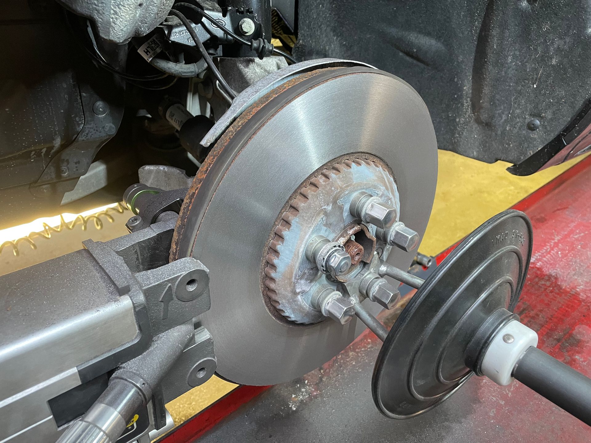 Remschijven afdraaien Land Rover Range Rover Evoque II Achteras