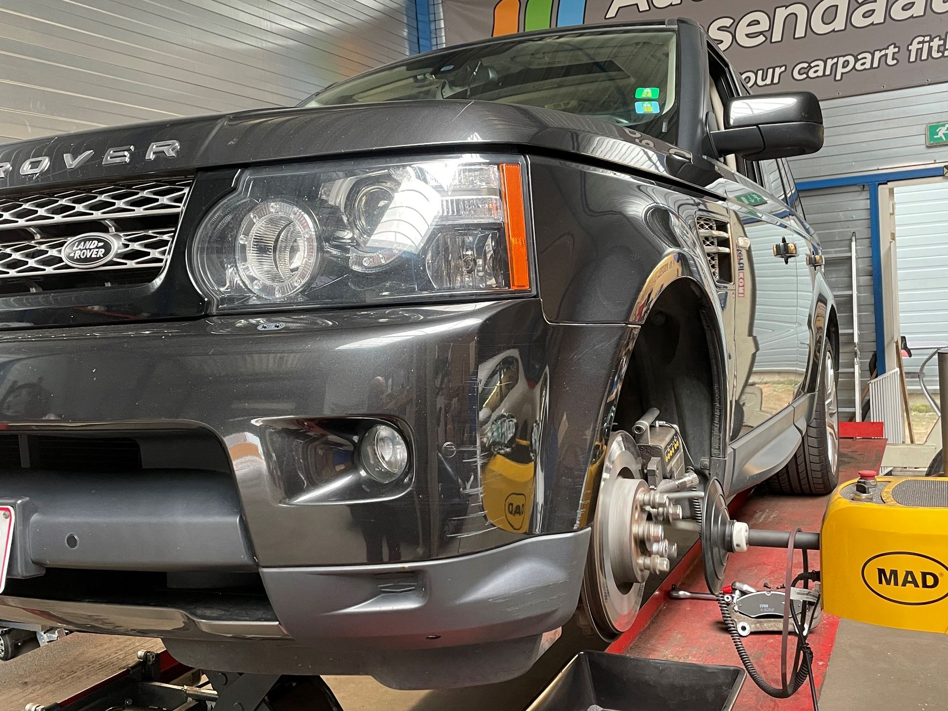 Kromme remschijven Land Rover Range Rover Sport