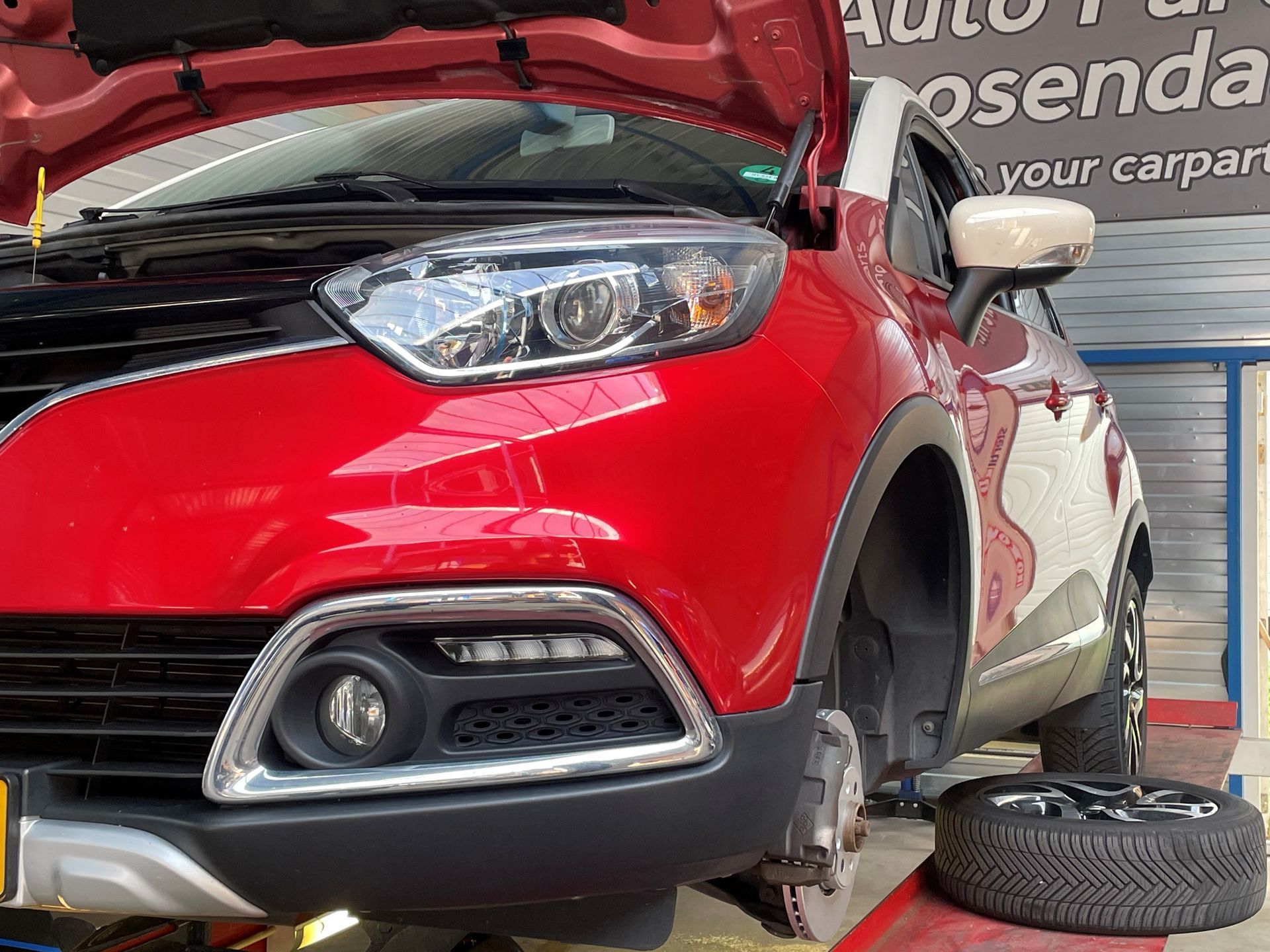 Versleten remschijven Renault Captur