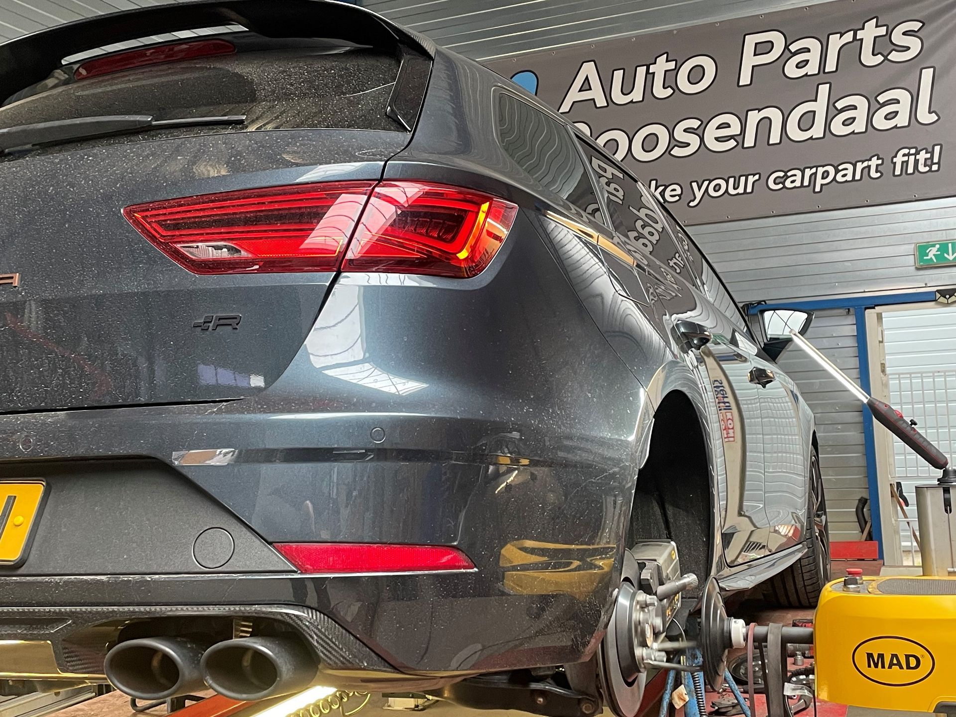 Seat Leon Cupra R ST Kromme achter remschijven