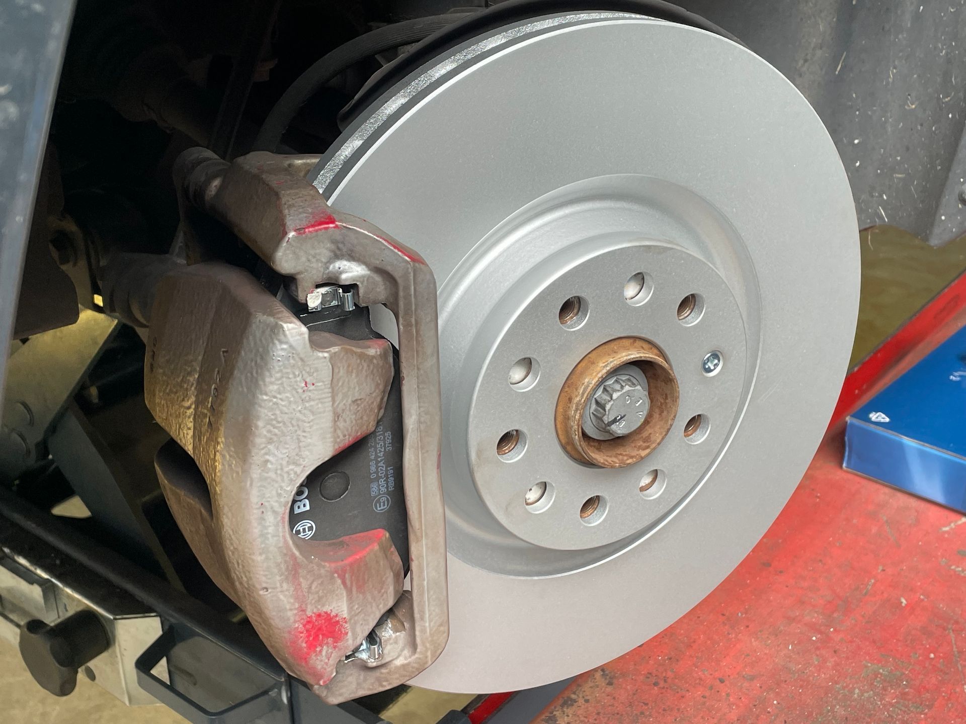 Skoda Octavia III RS remschijven vervangen