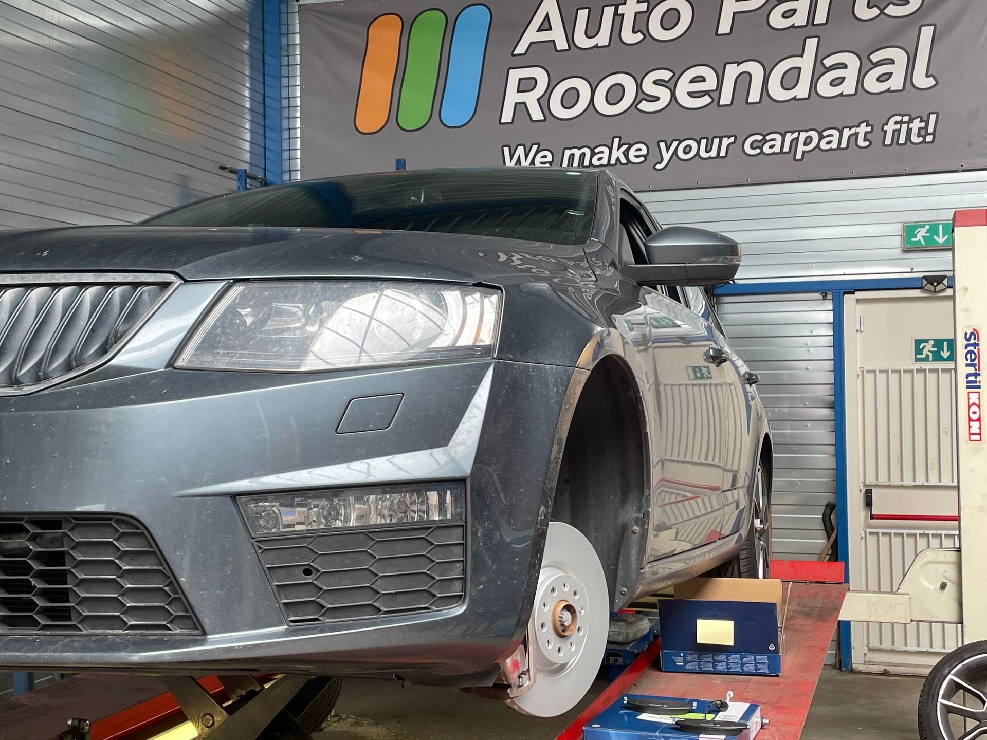 Skoda Octavia III RS versleten remschijven