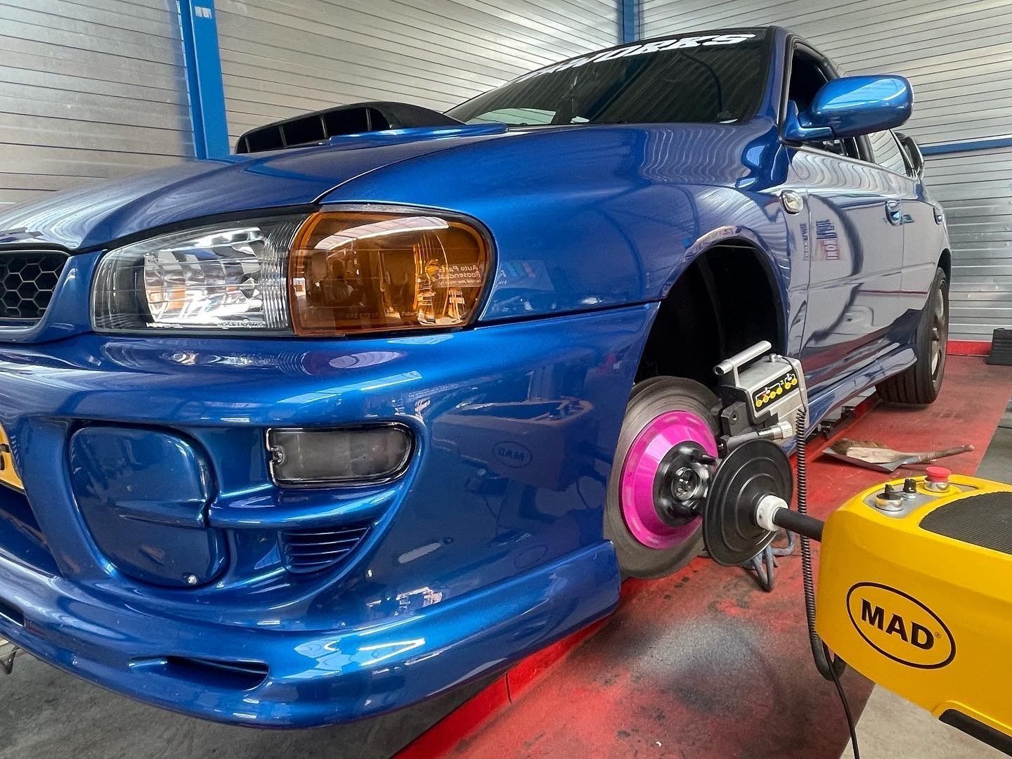 Kromme remschijven Subaru Impreza