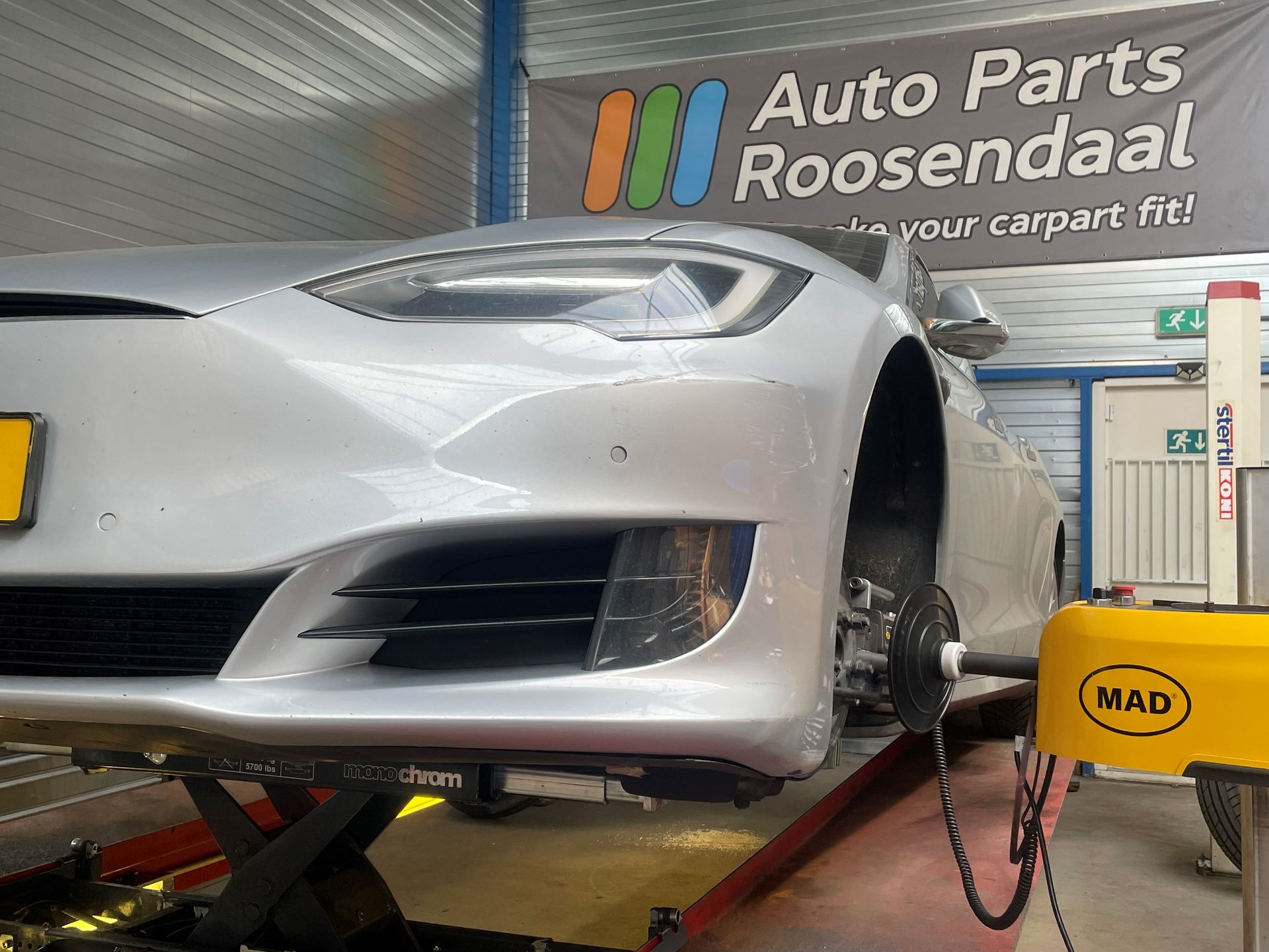 Kromme Remschijven Tesla Model S