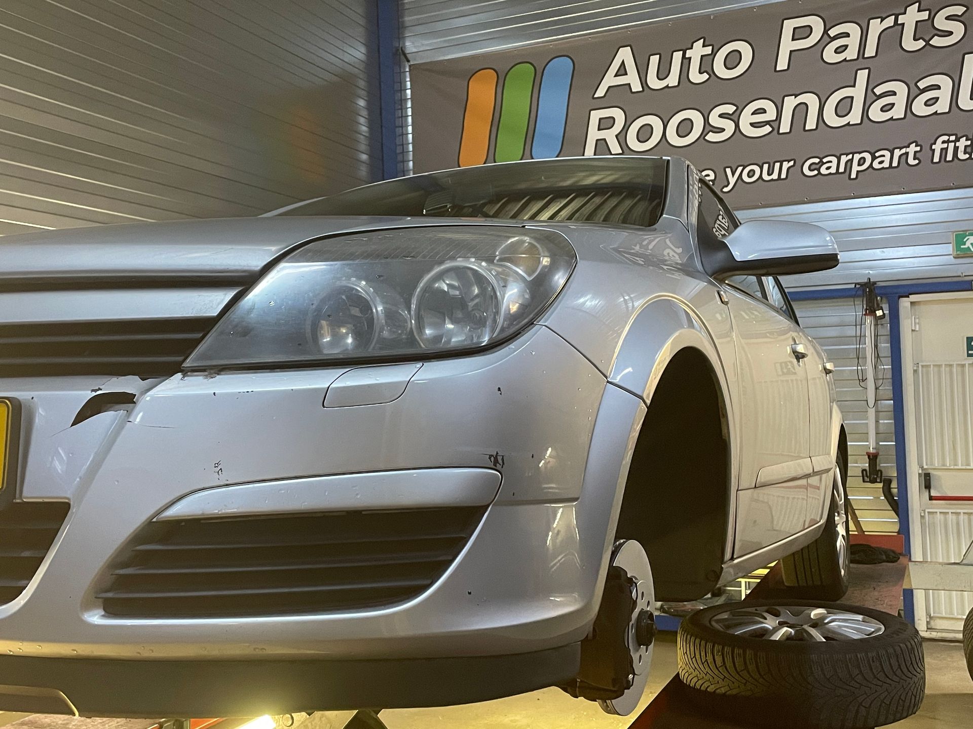 Versleten remmen Opel Astra H