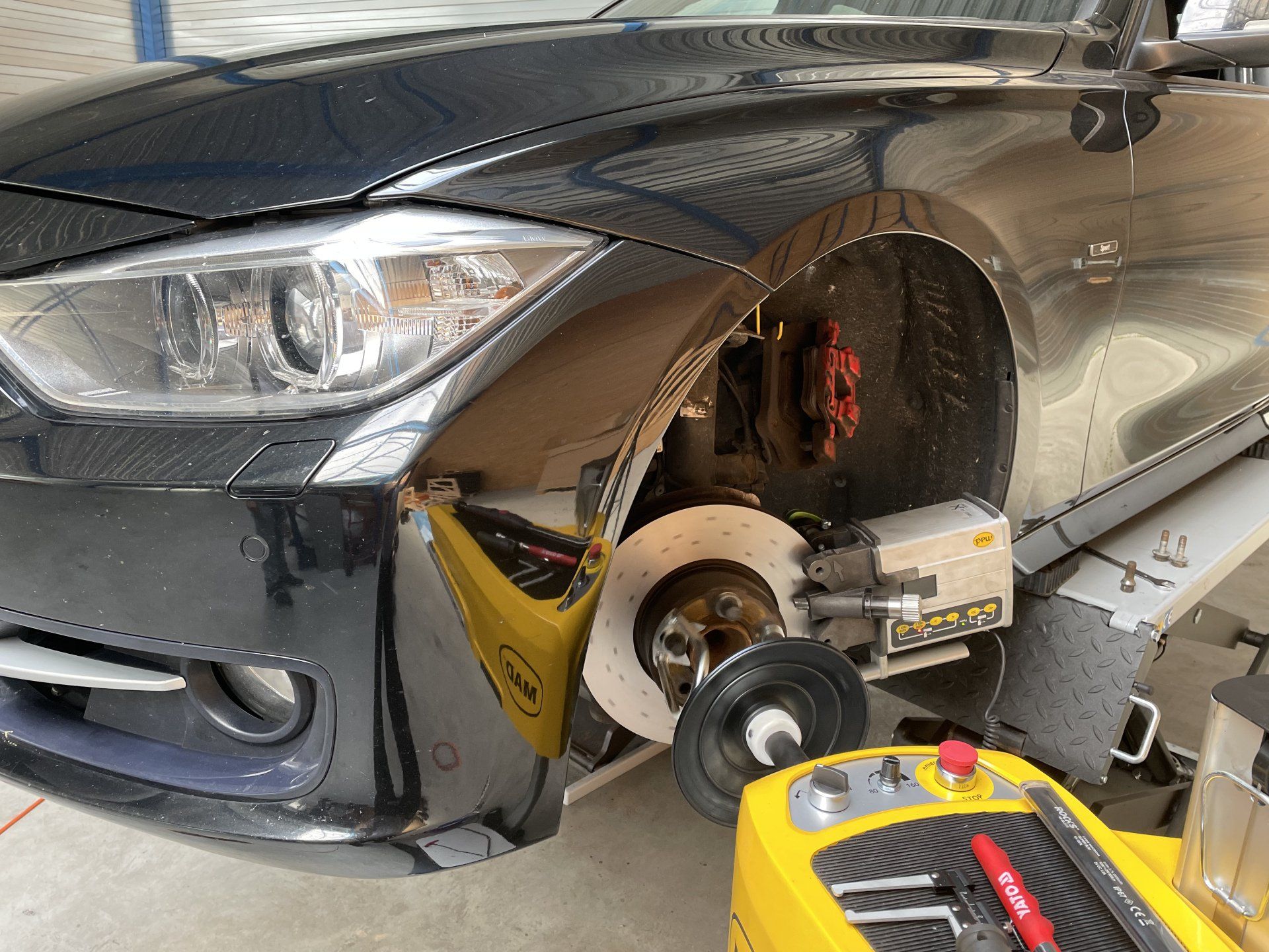 Kromme remschijven BMW F30