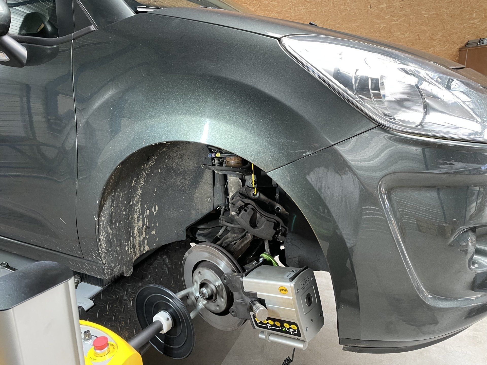 Kromme remschijven Citroën C3