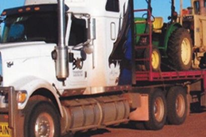 White truck — Freight Services in Gracemere, QLD