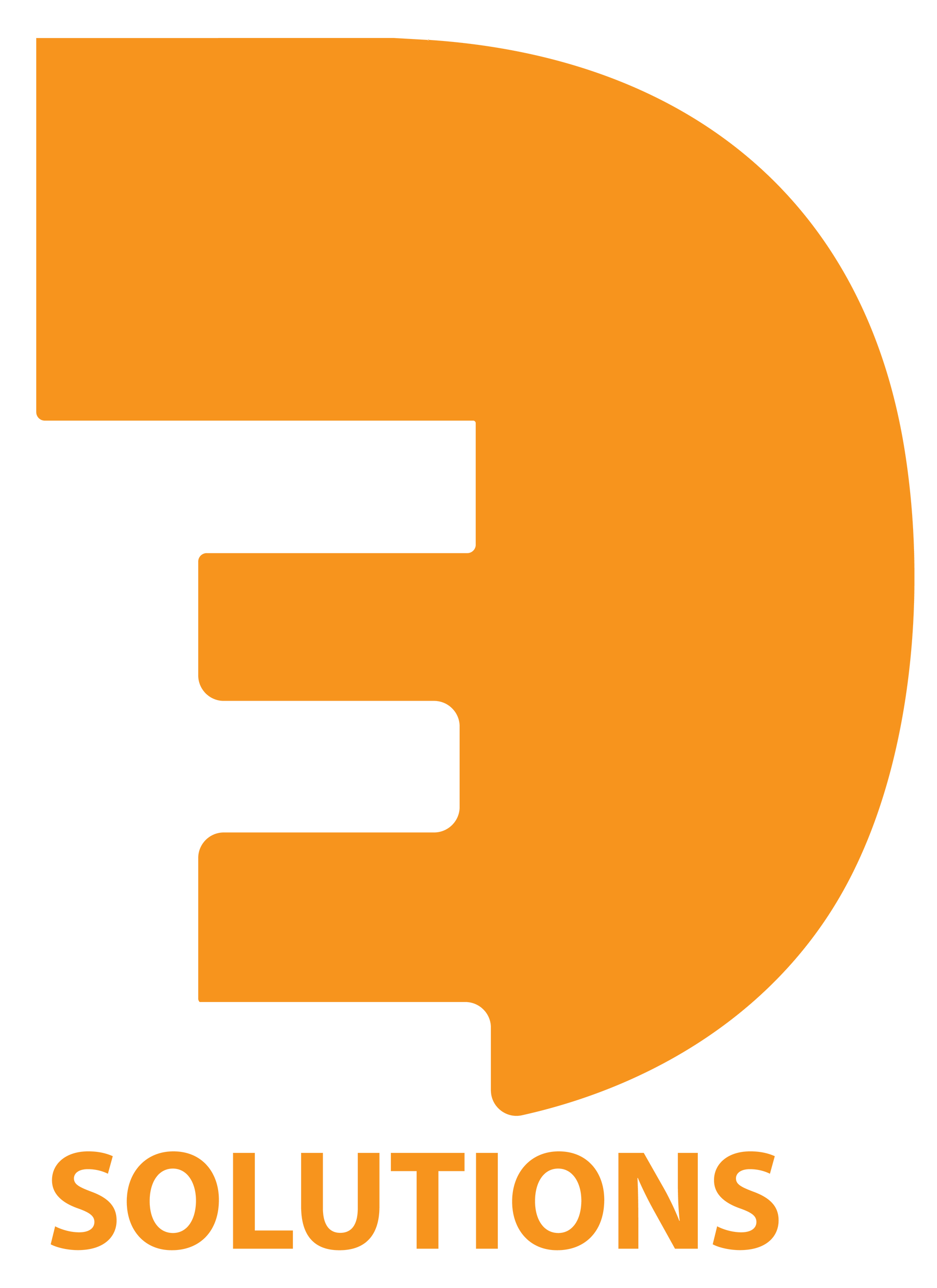 A logo for a company called solutions with a letter e in the middle.