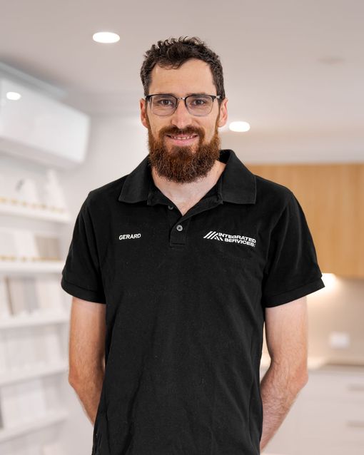 Integrated Services team member Gerard