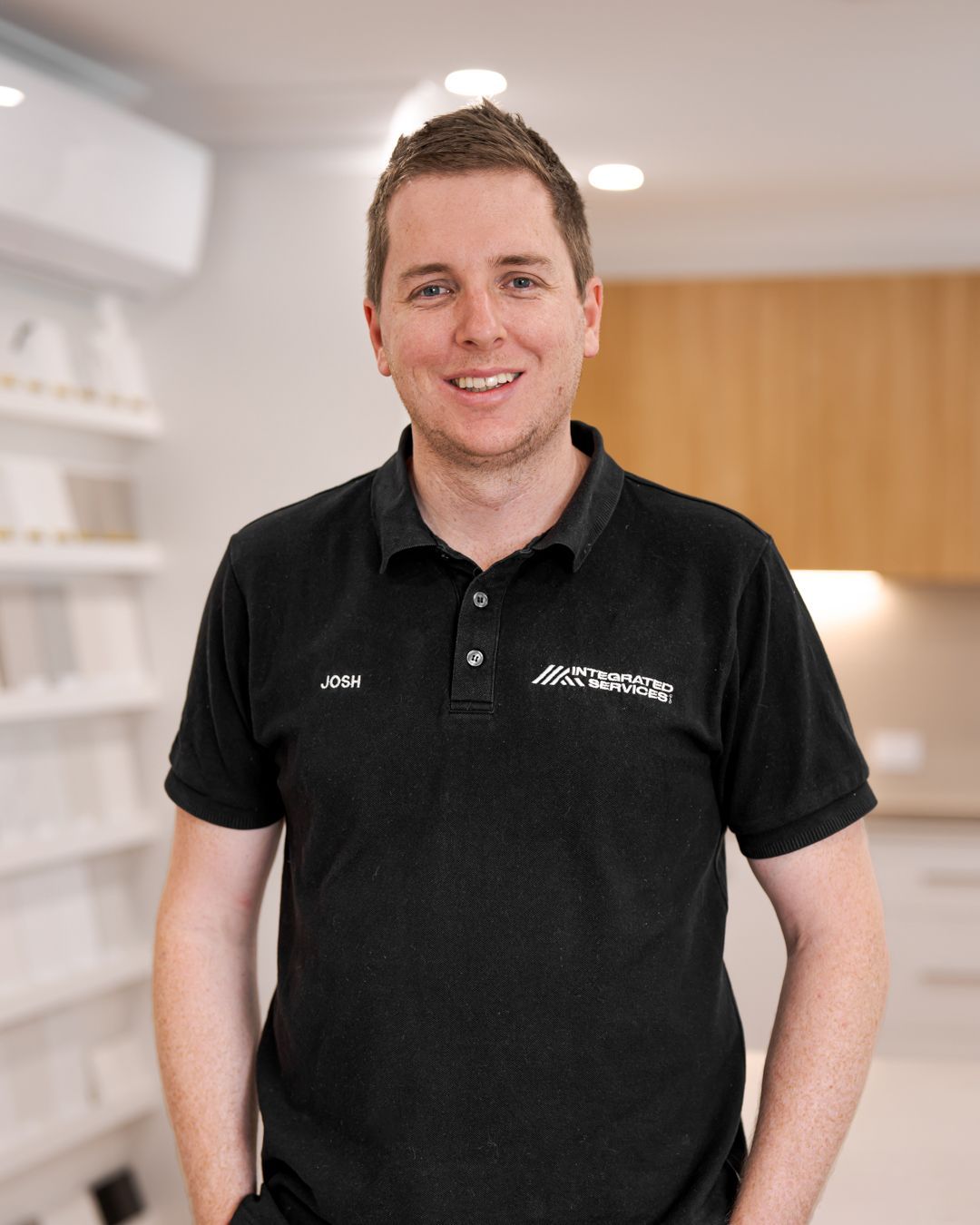 Integrated Services team member Josh