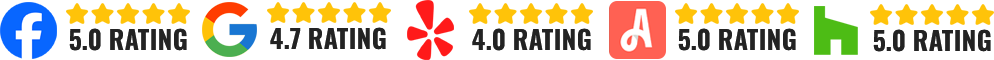 Patio Designers 5 Stars Rating