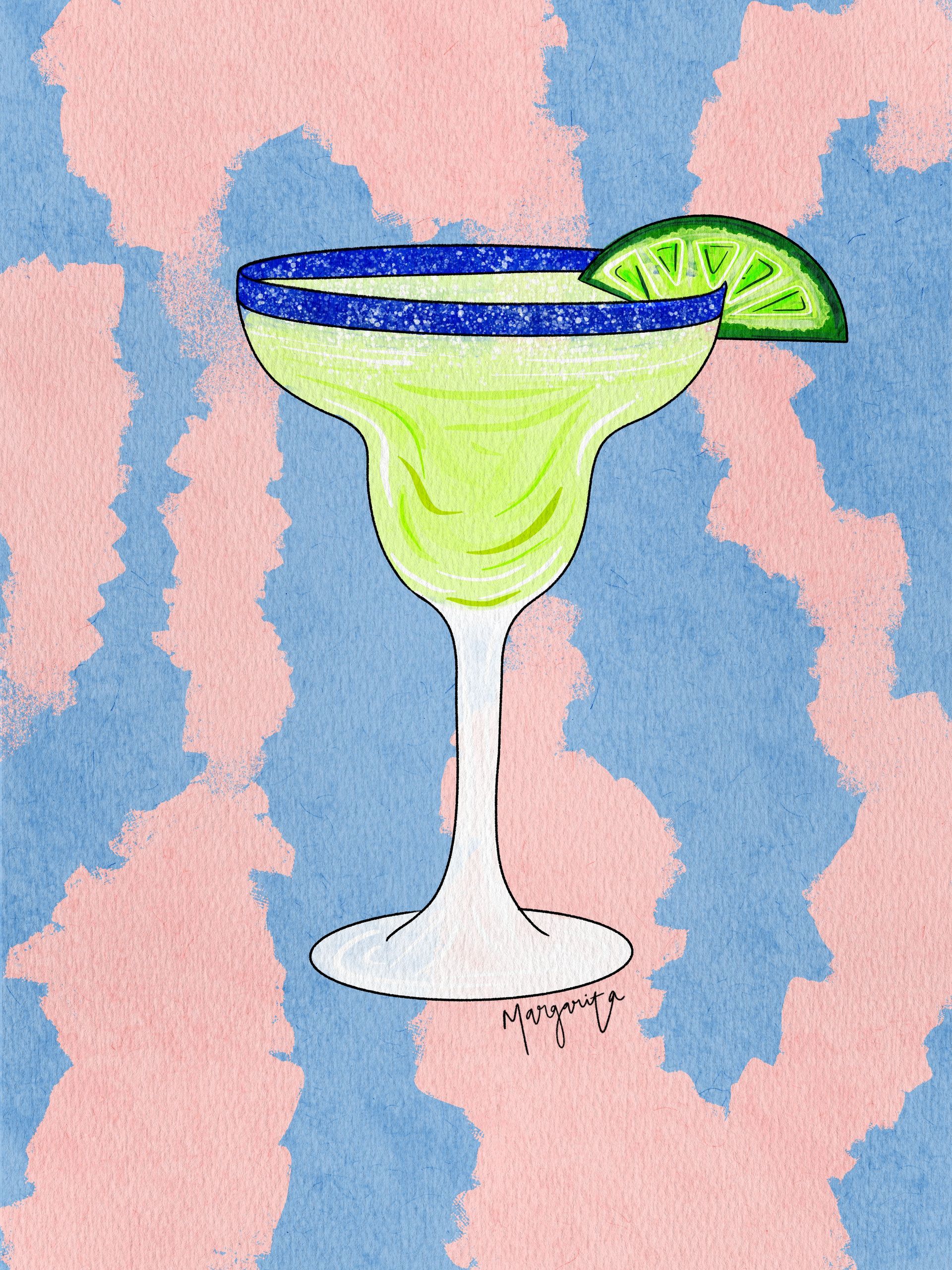 A painting of a rainbow trout with its mouth open