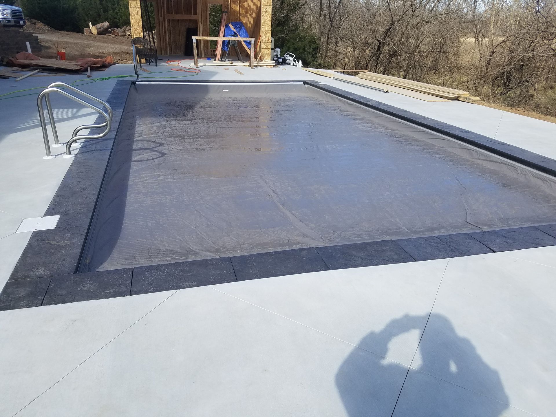 Swimming Pool With Cover — Wichita, KS — Platinum Pools Inc.
