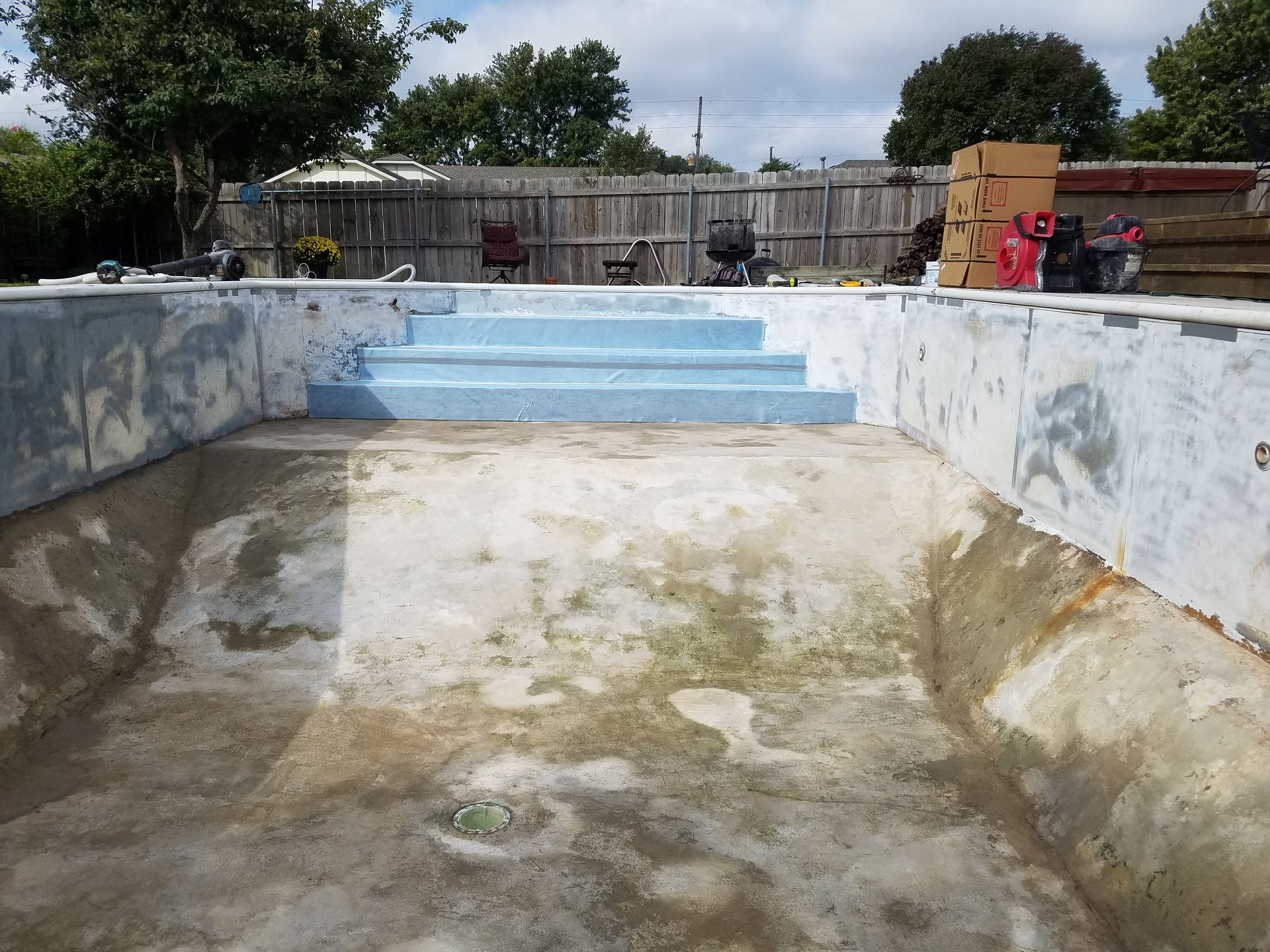 Swimming Pool Without Water — Wichita, KS — Platinum Pools Inc.