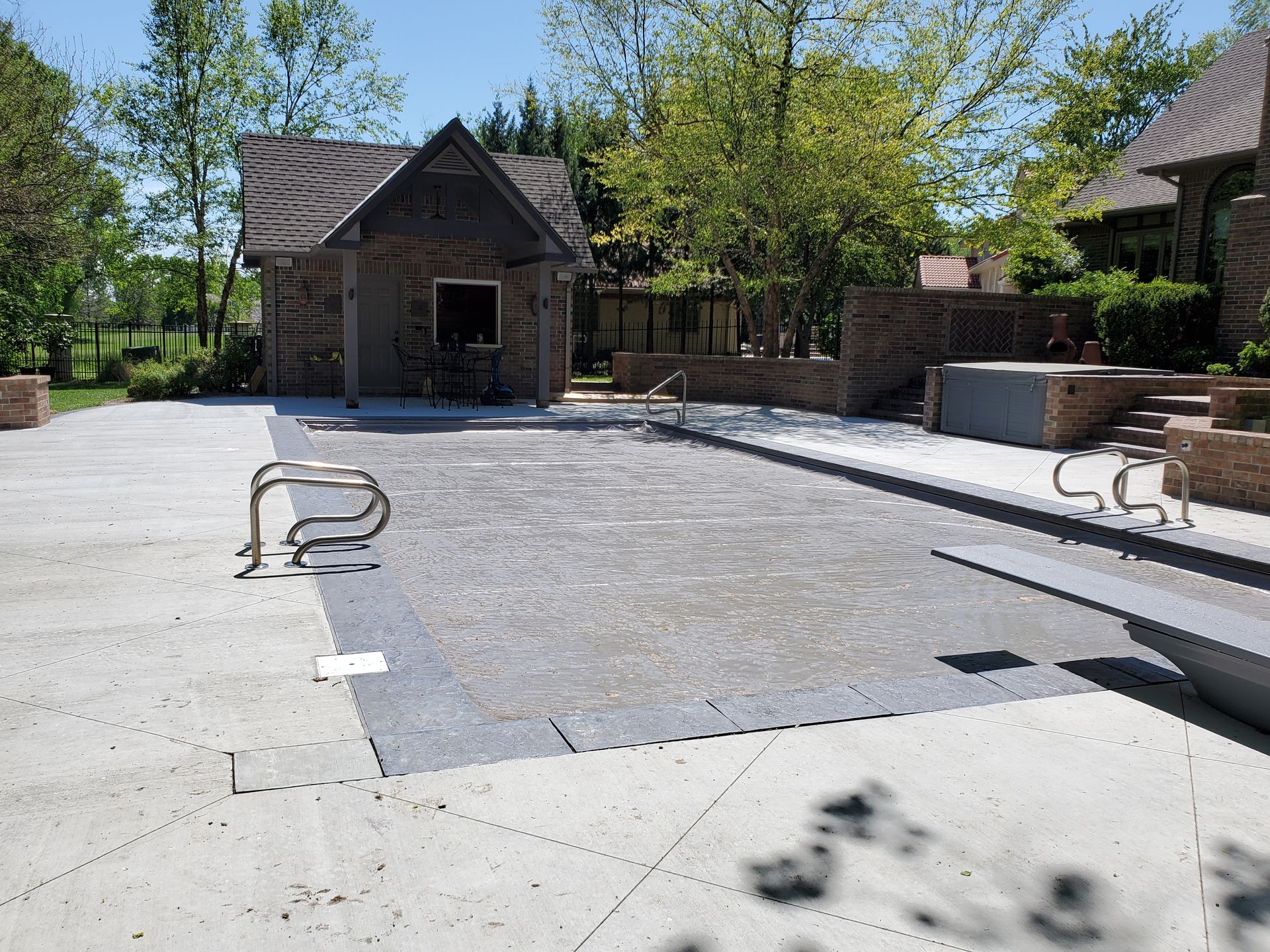 Swimming Pool Under Renovation — Wichita, KS — Platinum Pools Inc.