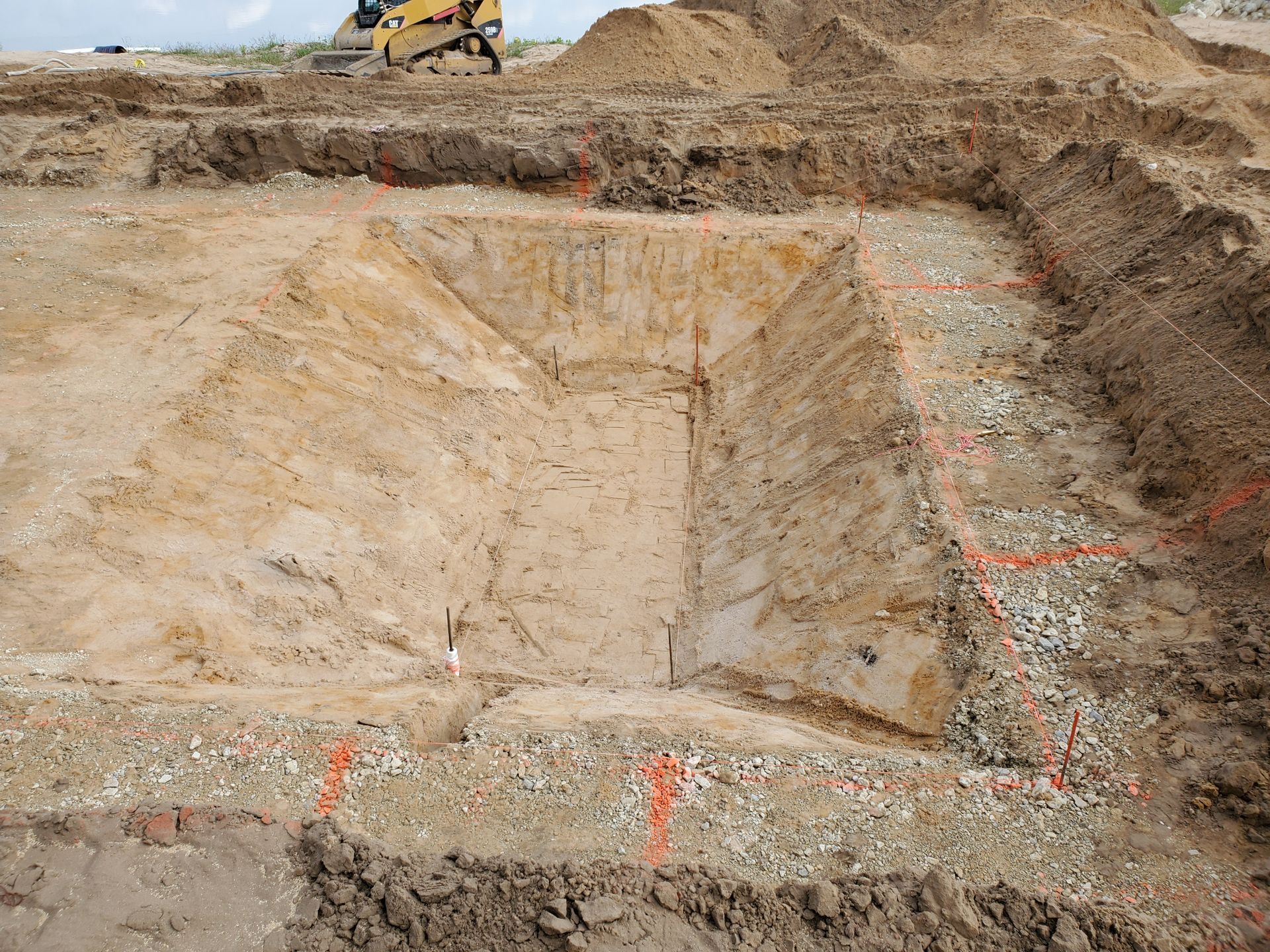 Pool Under Construction — Wichita, KS — Platinum Pools Inc.