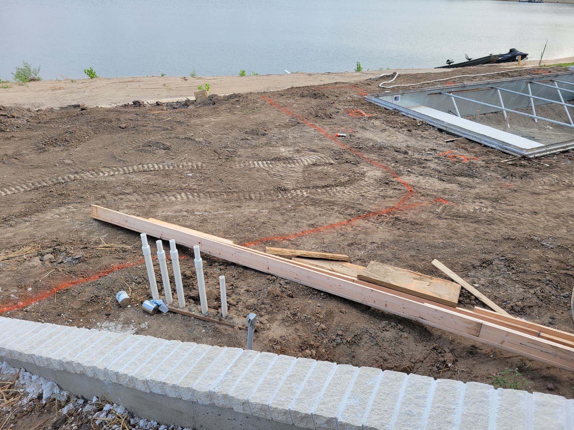 Empty Land — Wichita, KS — Platinum Pools Inc.